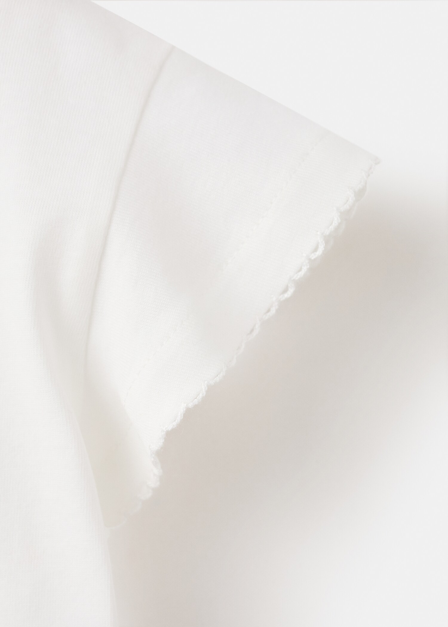 Kurzärmliges Baumwoll-T-Shirt - Detail des Artikels 0