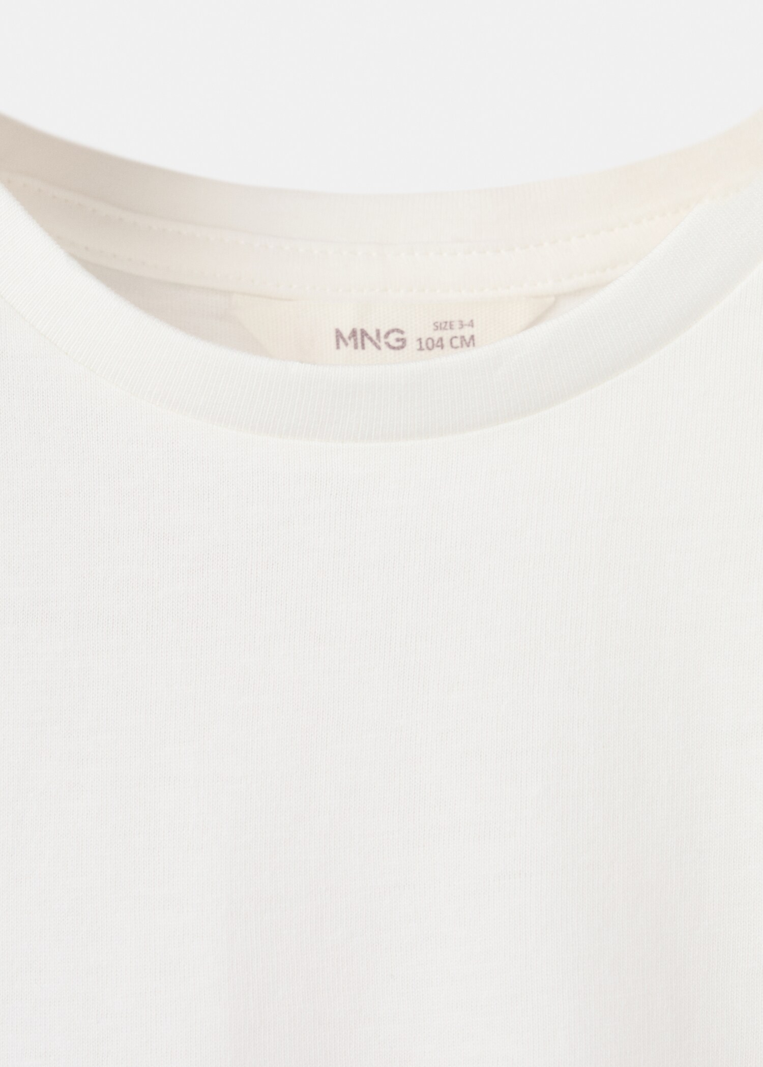 Kurzärmliges Baumwoll-T-Shirt - Detail des Artikels 8