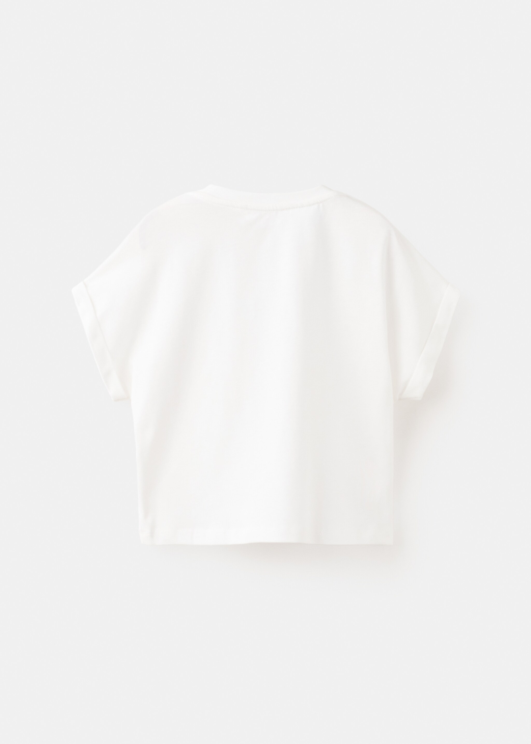 Daisy printed t-shirt - Reverse of the article, Off White. Ref: 27005162-00.
