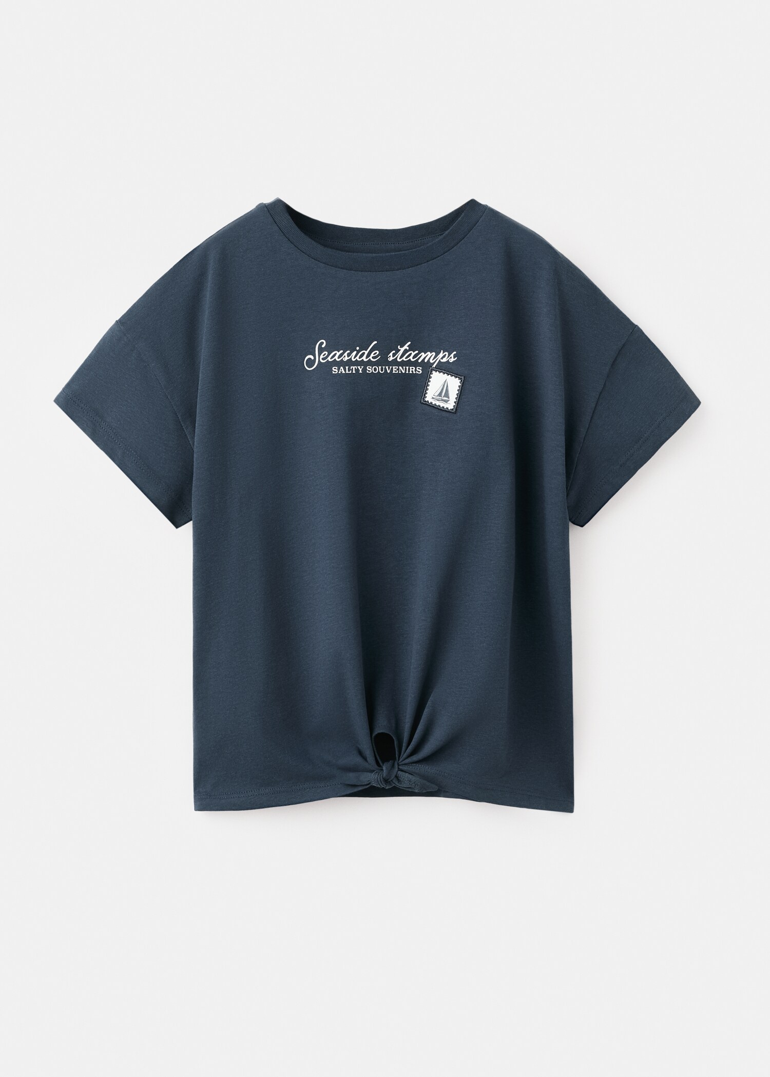 Camiseta detalle nudo - Artículo sin modelo