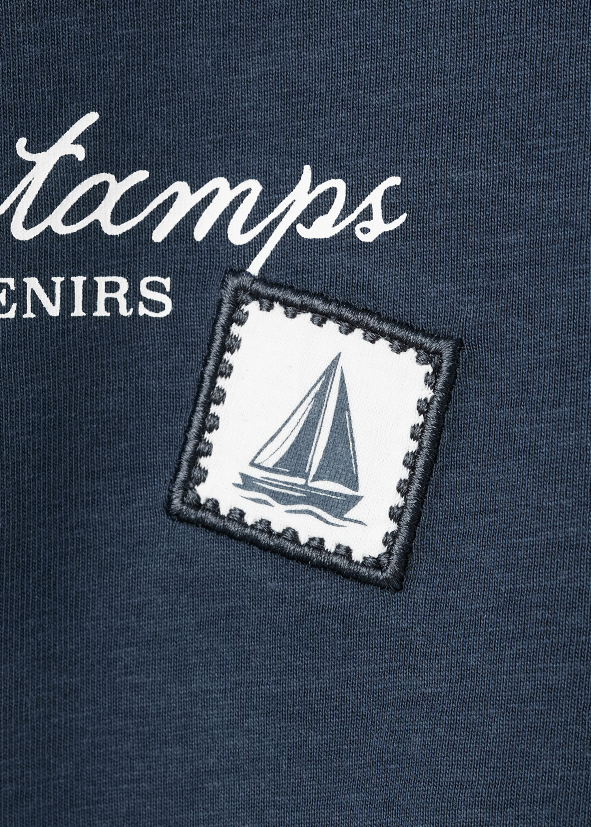 Camiseta detalle nudo - Detalle del artículo 0, Azul marino. Ref: 27005165-00.