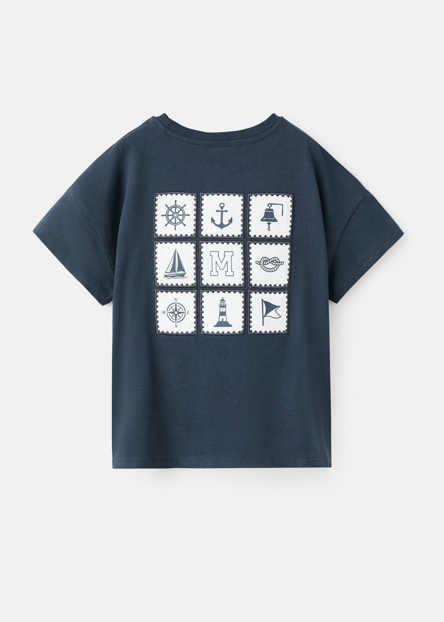 Camiseta detalle nudo - Reverso del artículo