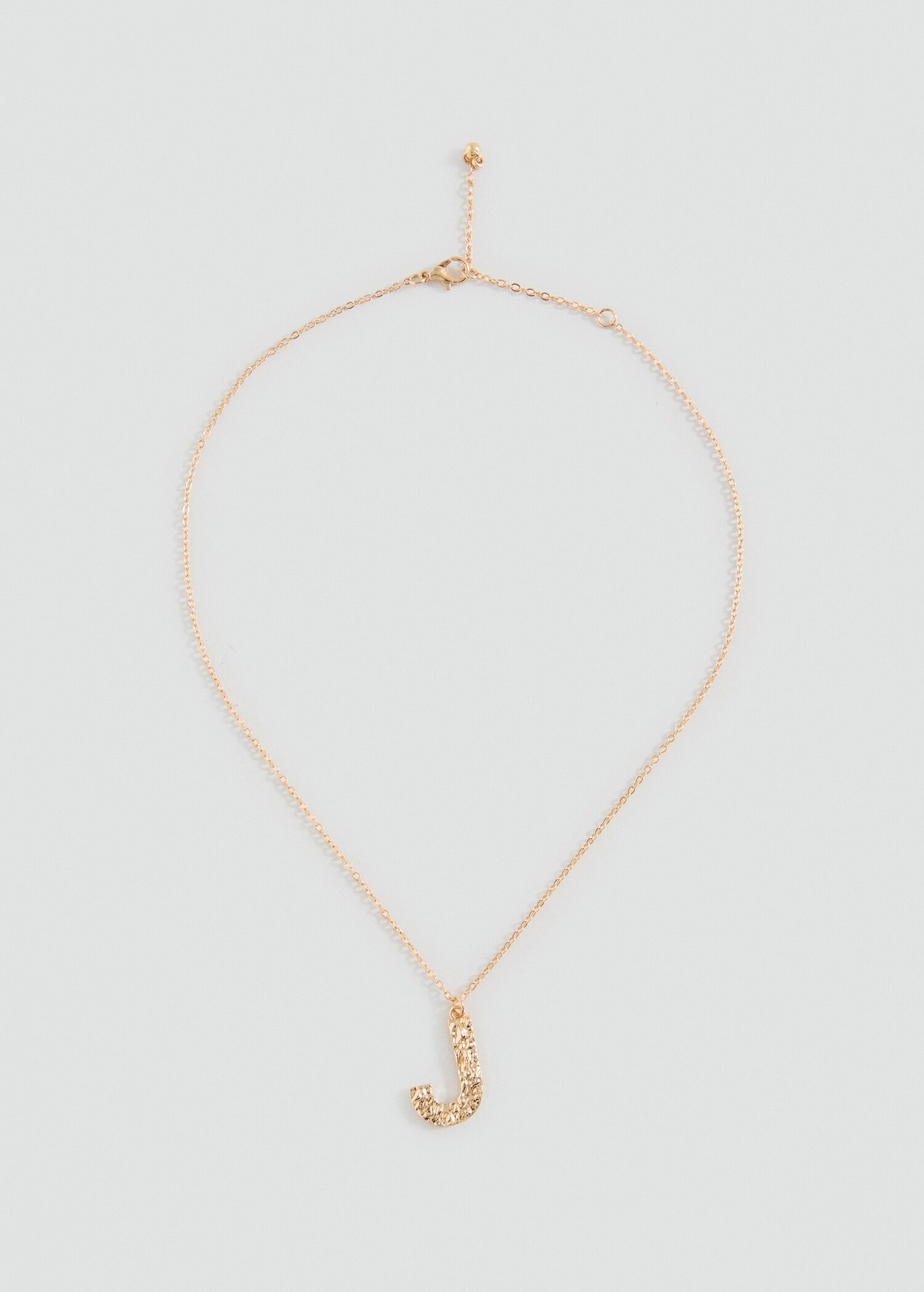 Letter Pendant Necklace - Article without model