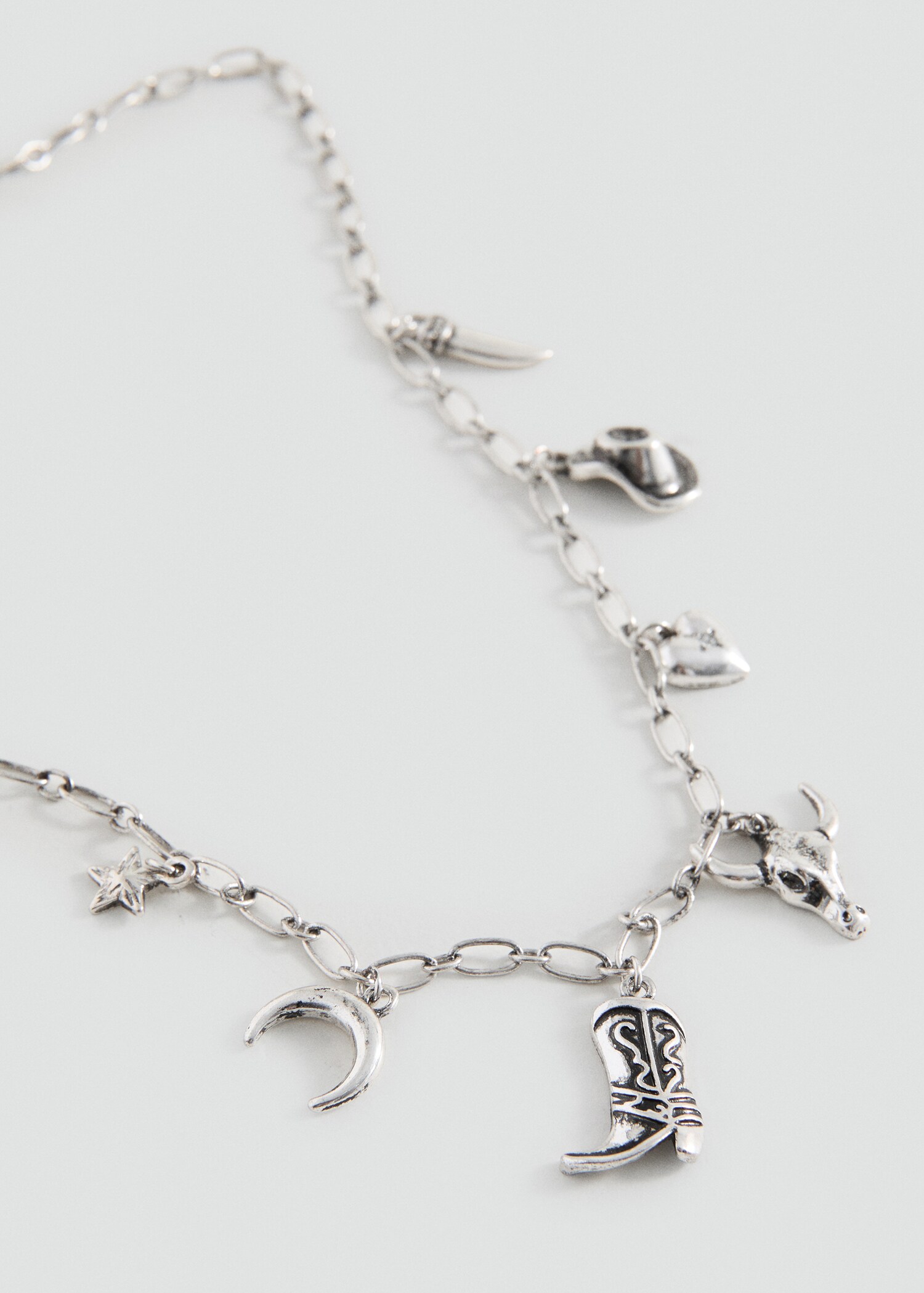 Necklace sombre - Medium plane