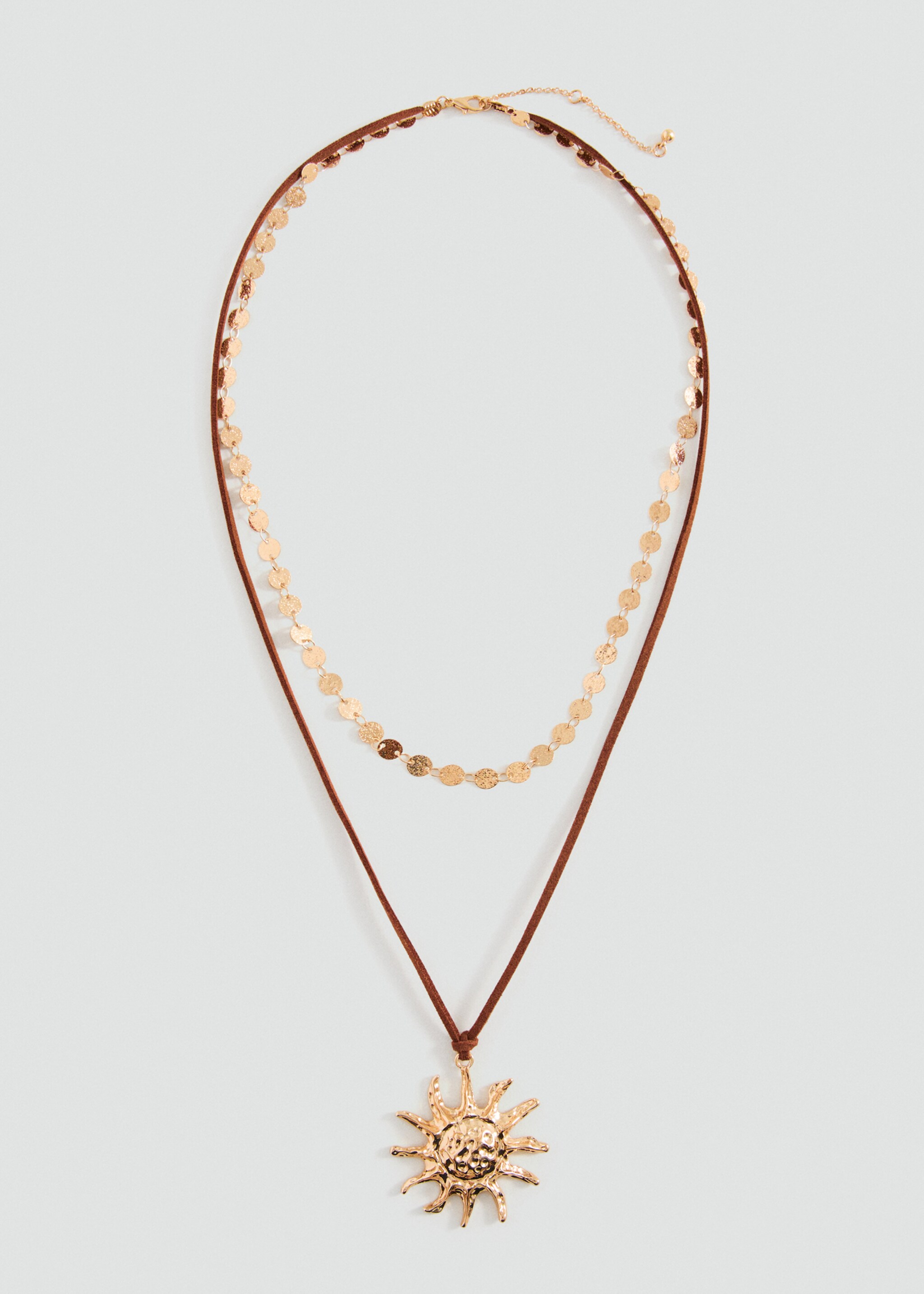 Multiple pendant necklace - Article without model, Gold. Ref: 27005179-00.