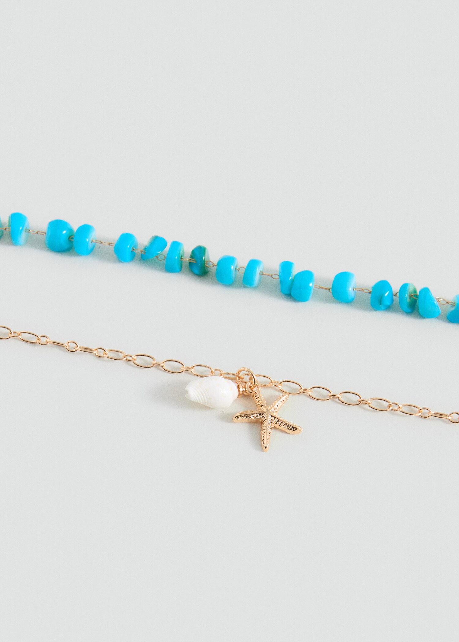 حزمة من قلادتين - رؤية وسط