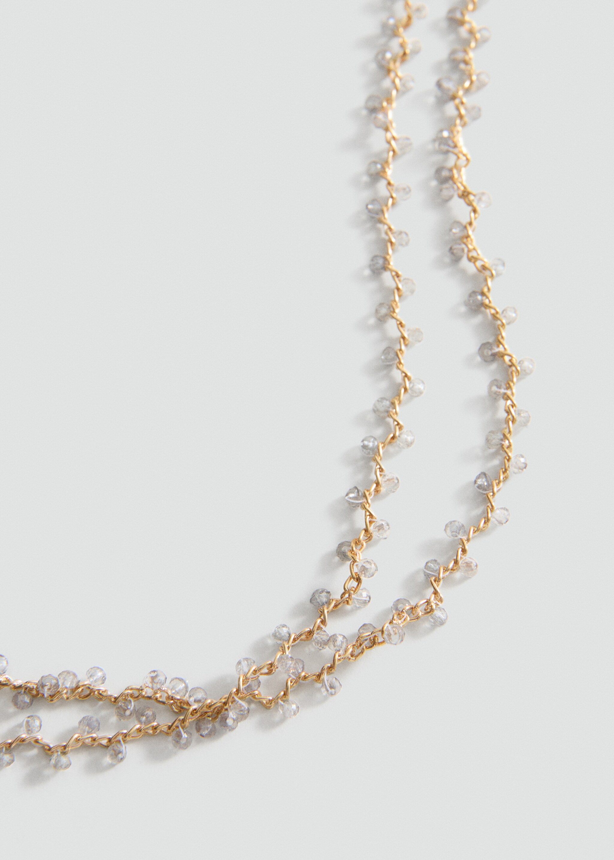 Collar multicadena - Plano medio, Azul. Ref: 27005192-00.