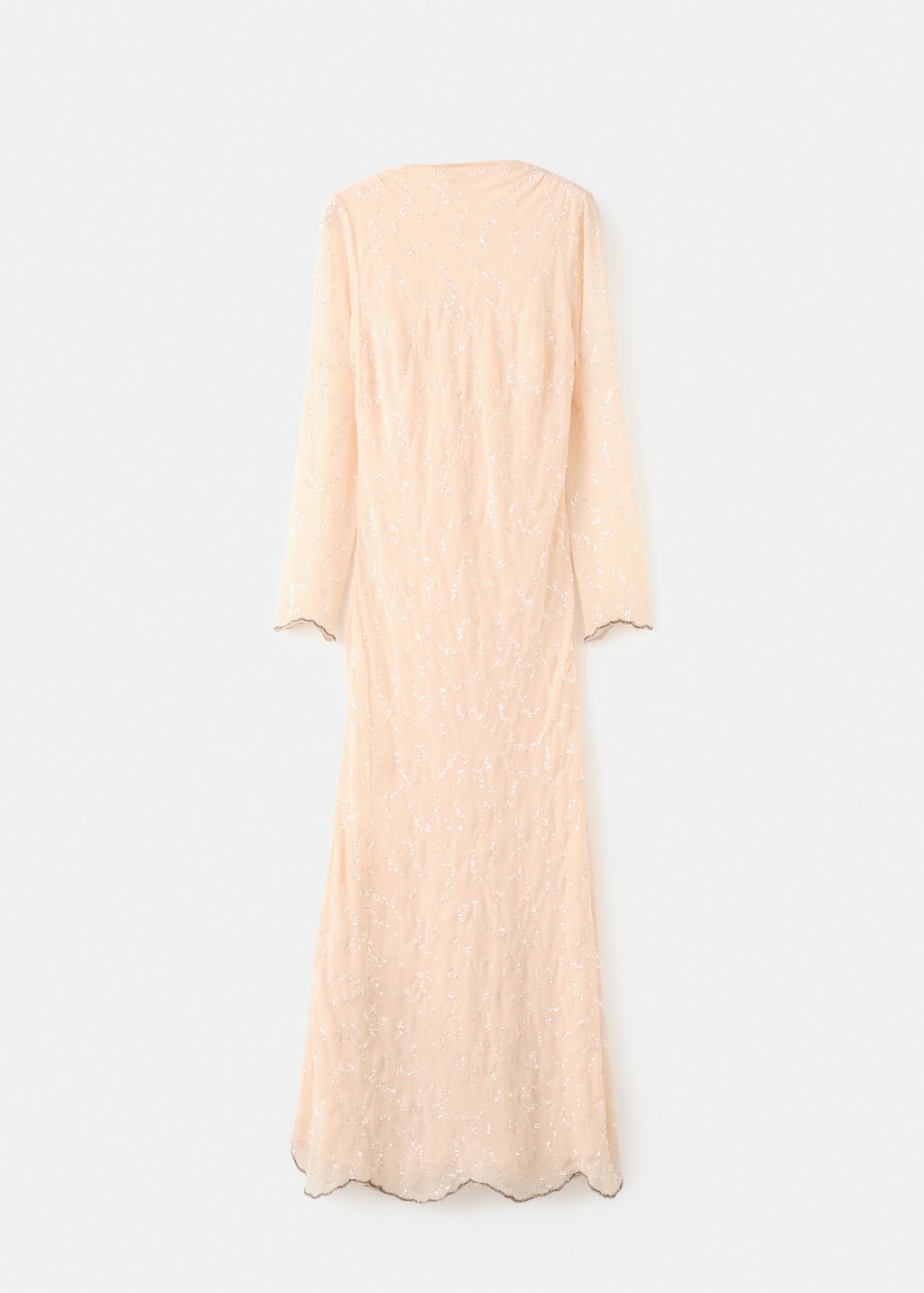 Sequin dress with open back - image 5