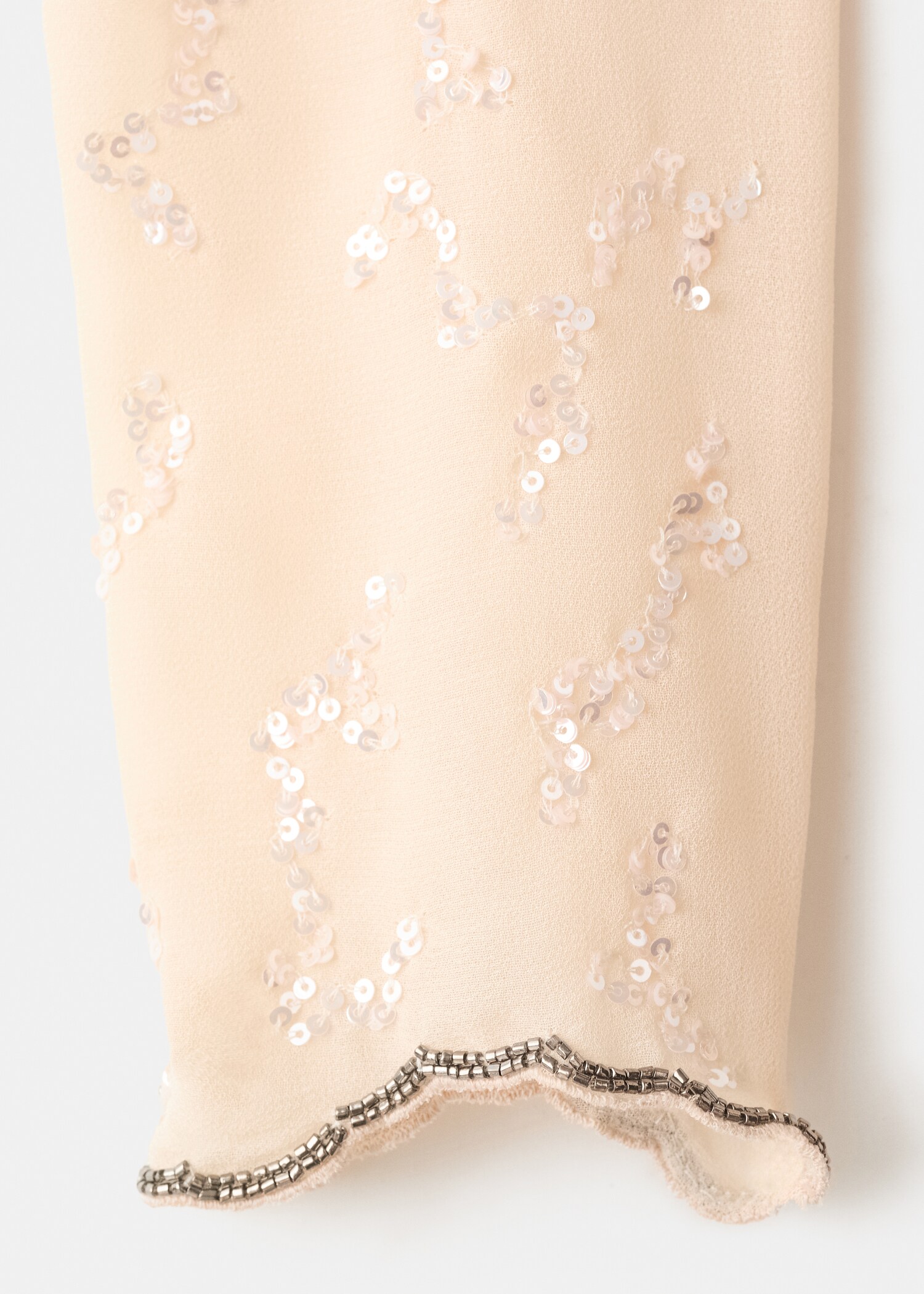 فستان لامع بظهر مفتوح - تفاصيل المنتج 0