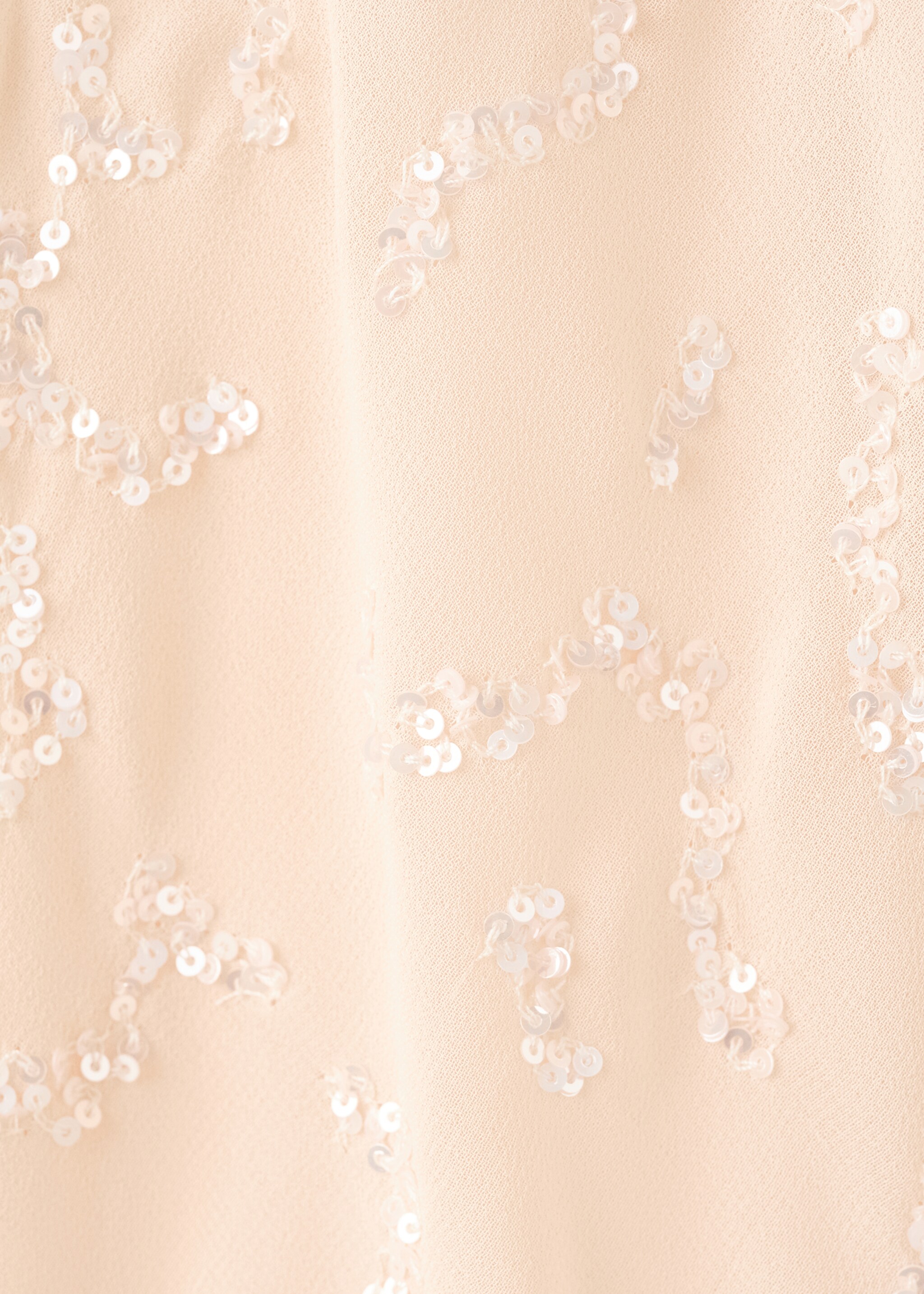 فستان لامع بظهر مفتوح - تفاصيل المنتج 8, بيج فاتح. Ref: 27005821-00.