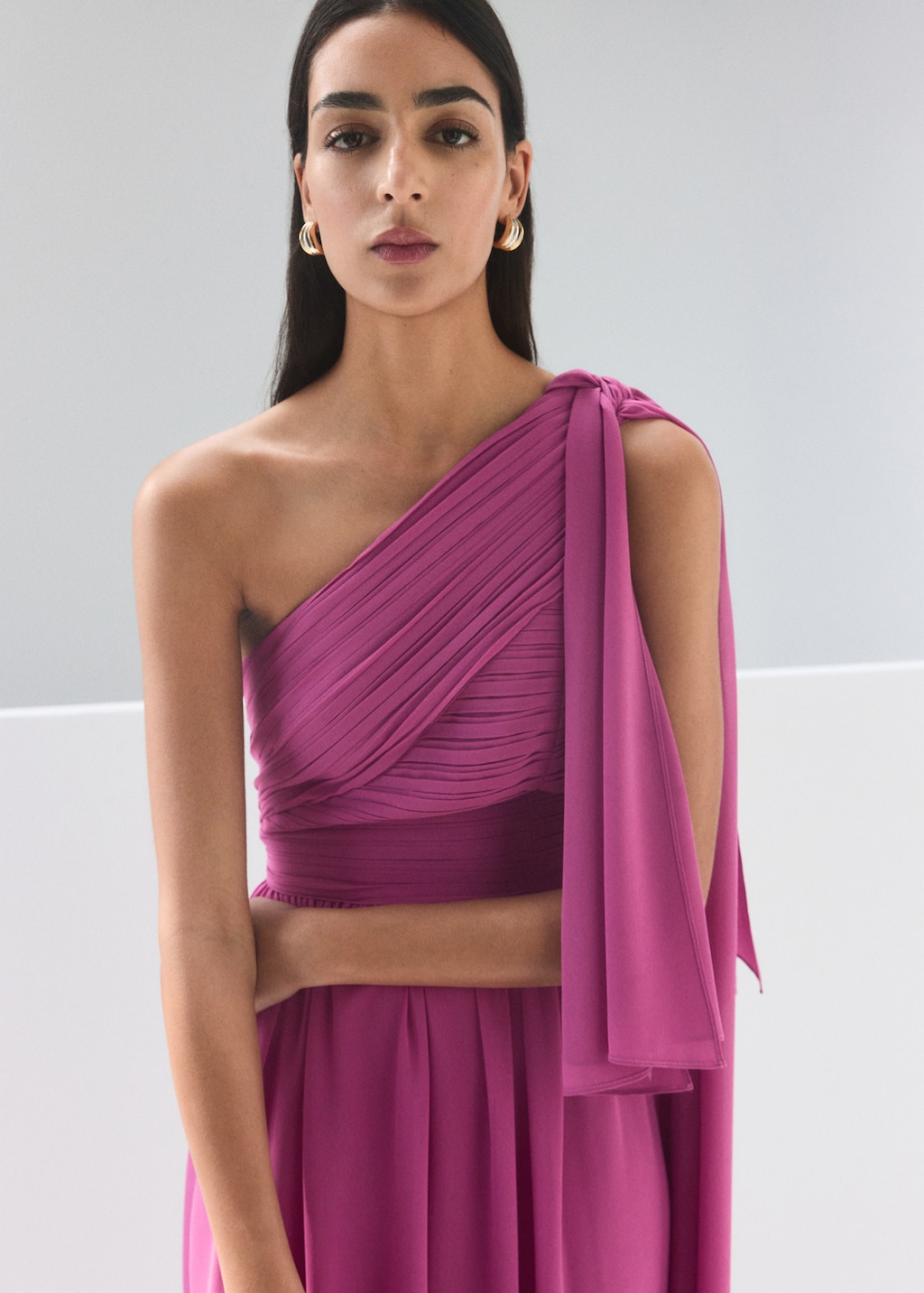 Knot asymmetric dress - image 4