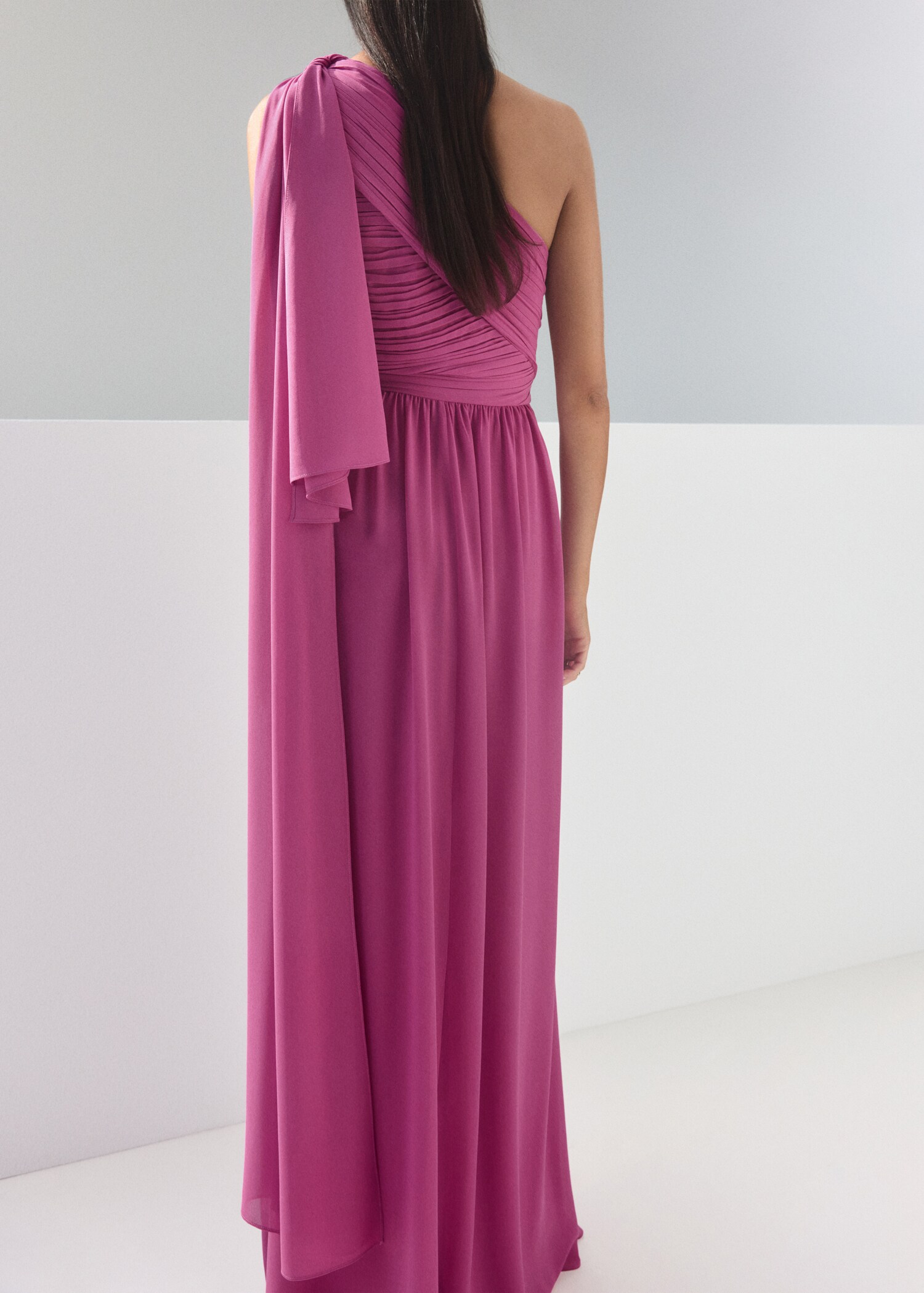 Vestit asimètric nus - Revers de l'article