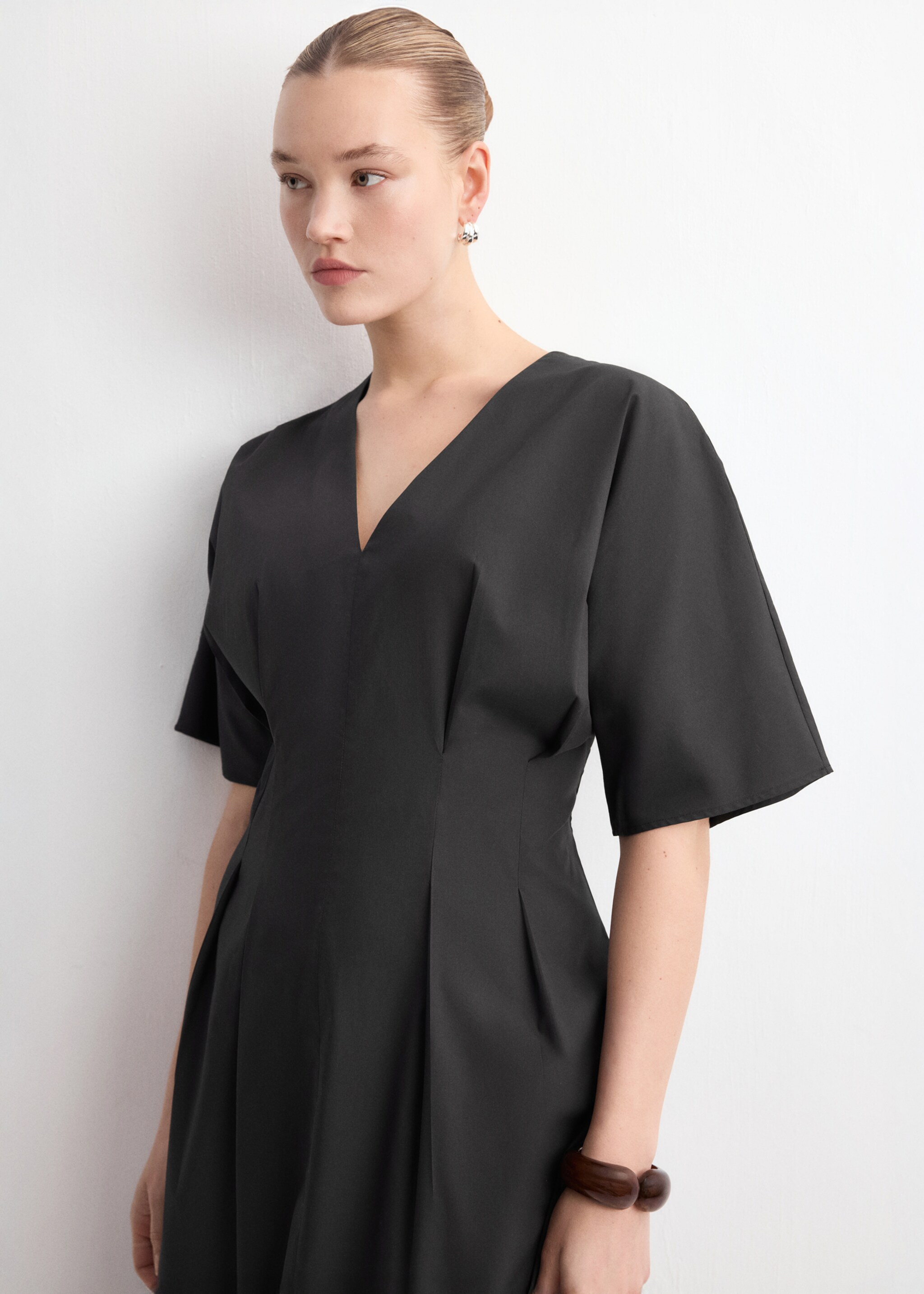 فستان إيفازيه من ليوسيل - تفاصيل المنتج 5, أسود. Ref: 27005844-00.