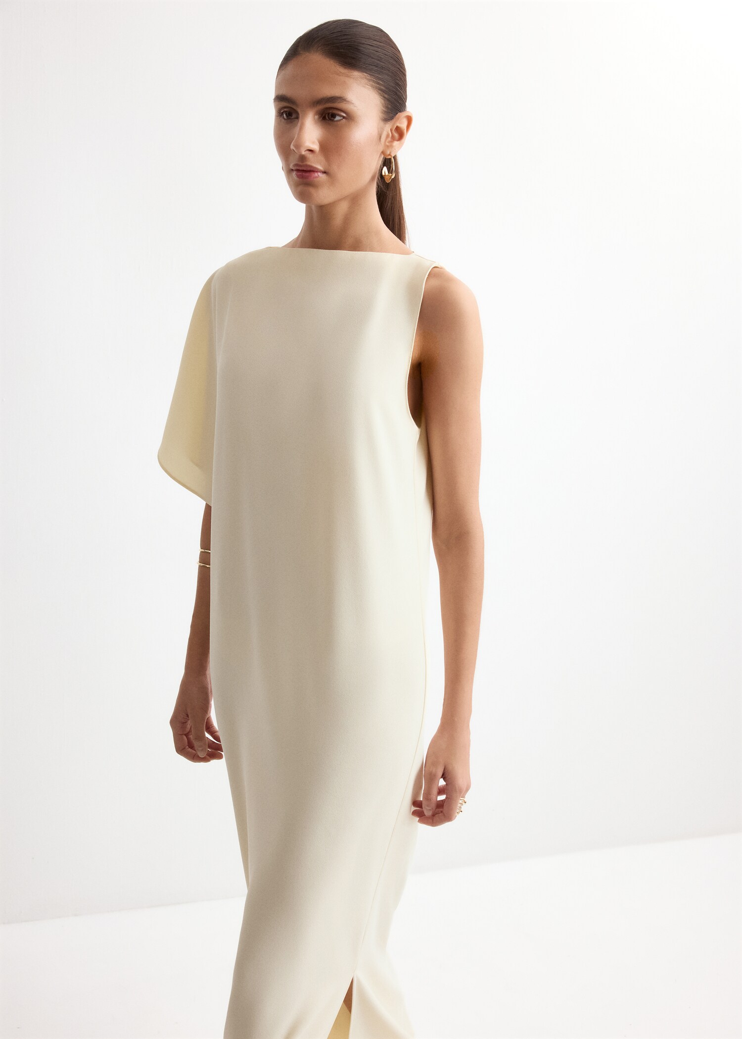 Robe longue manches asymétriques - Détail de l'article 2