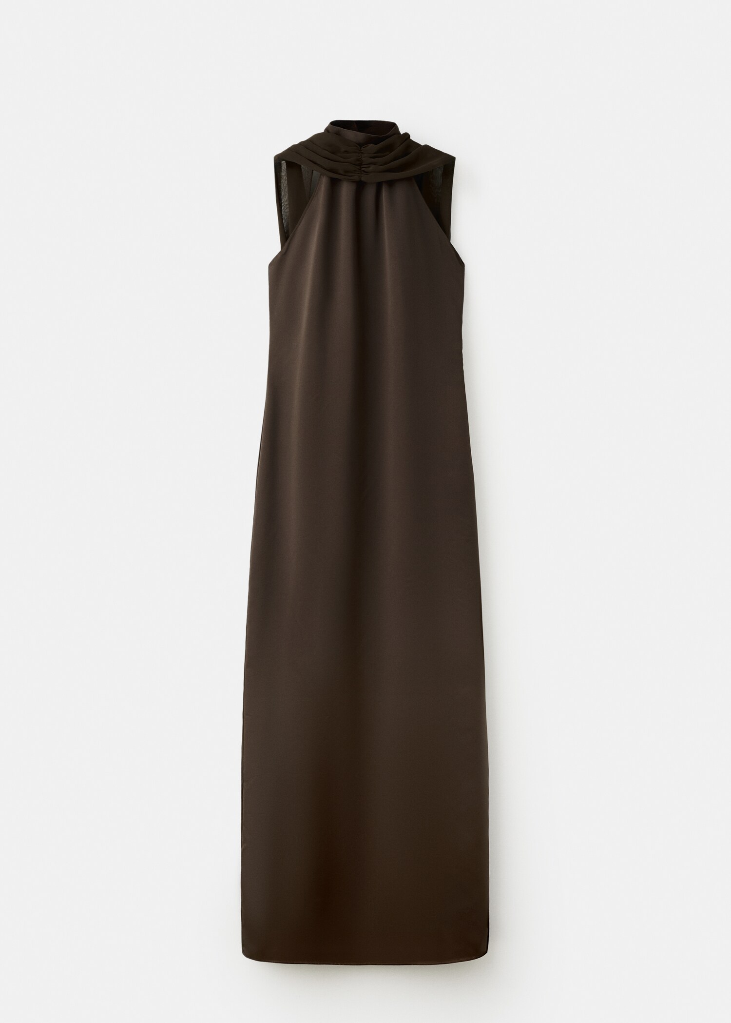 Robe col halter foulard - Article sans modèle