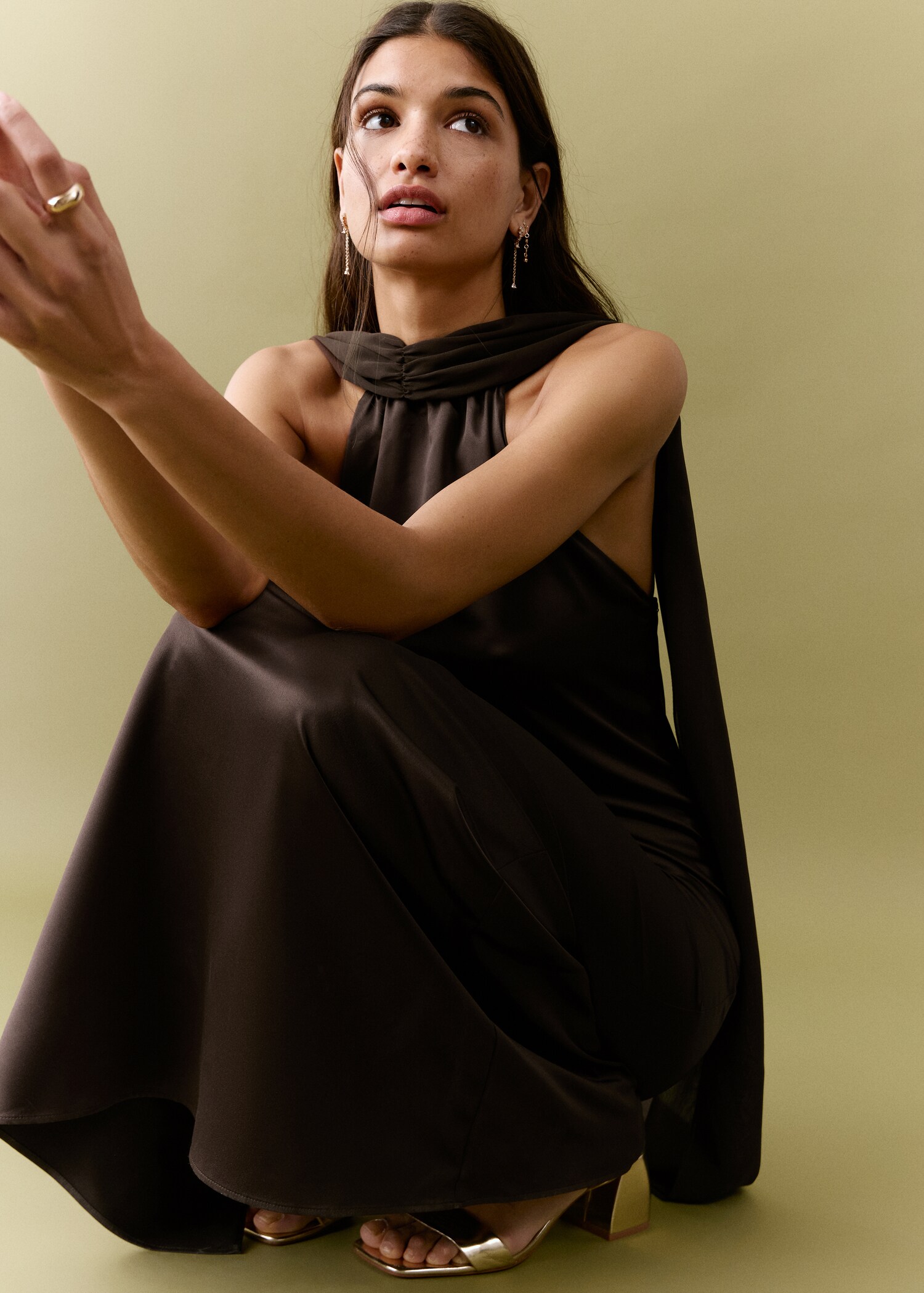 Robe col halter foulard - Détail de l'article 2