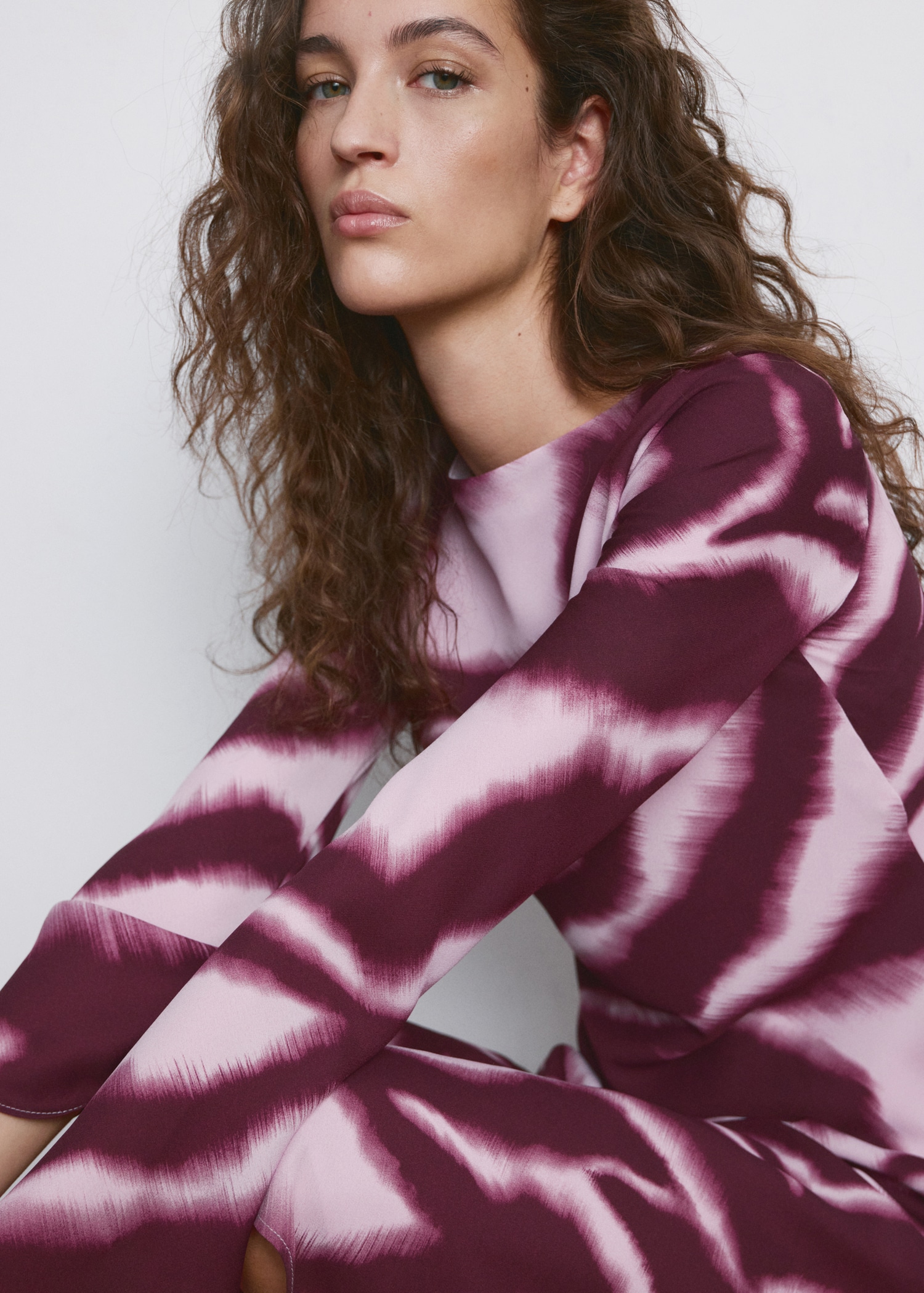 Robe évasée imprimé animal - Détail de l'article 1