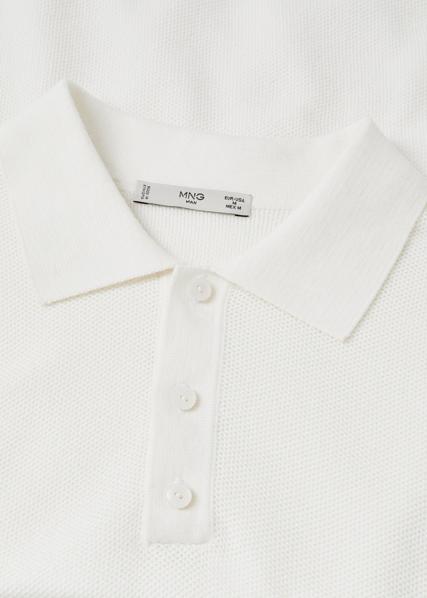 Polo coton texturé - Détail de l'article 7