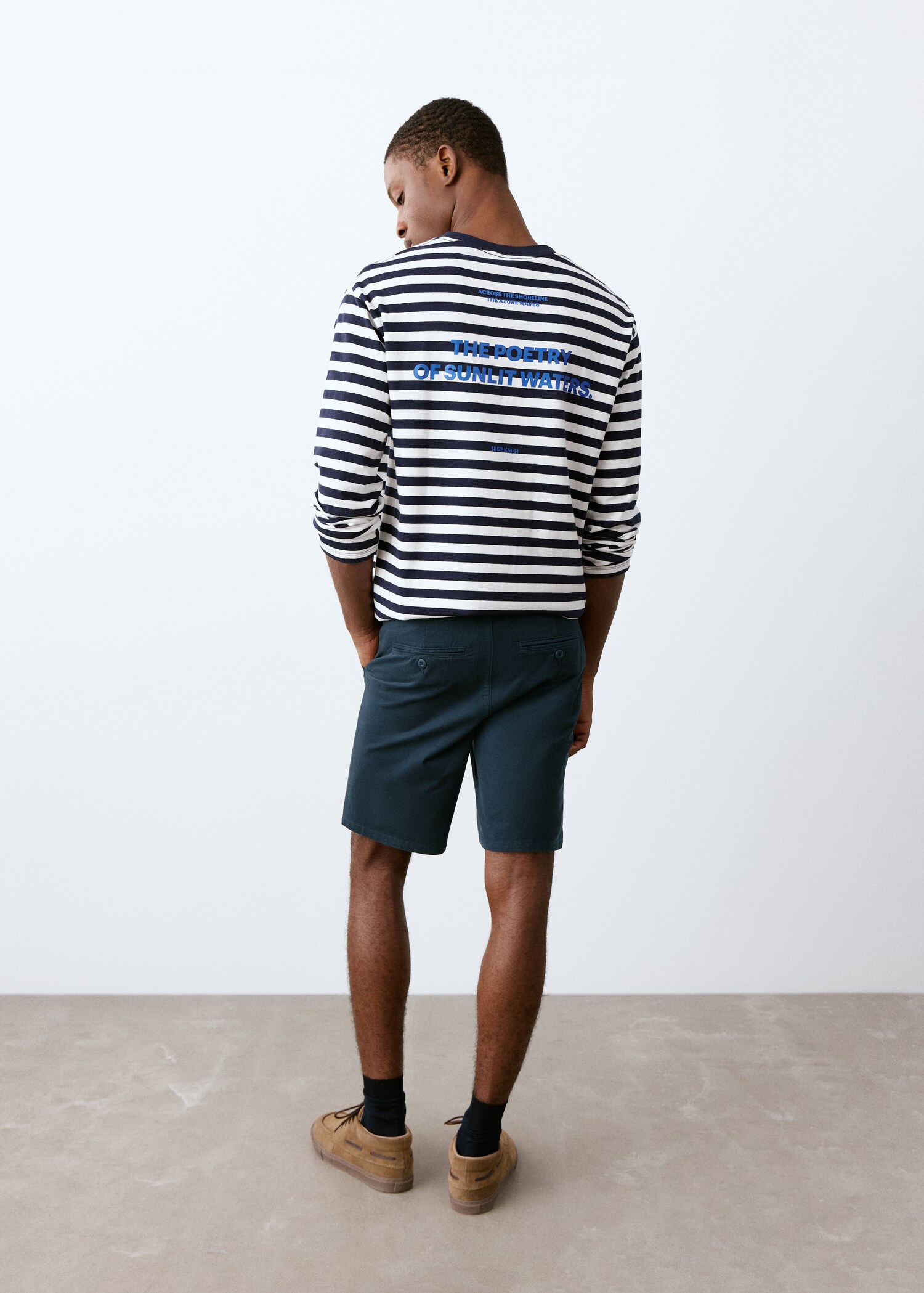 Bermuda coton - Verso de l’article