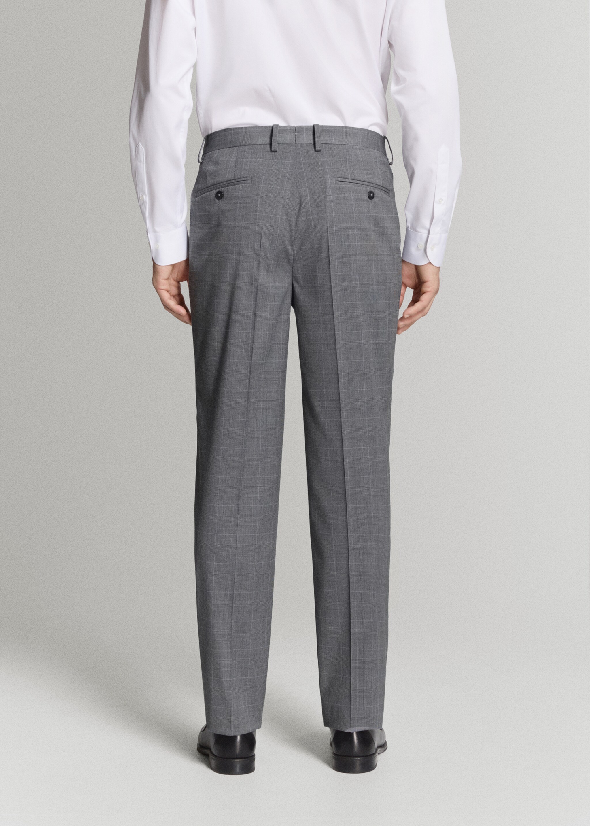 London regular-fit pants - Reverse of the article, Grey. Ref: 27005942-00.