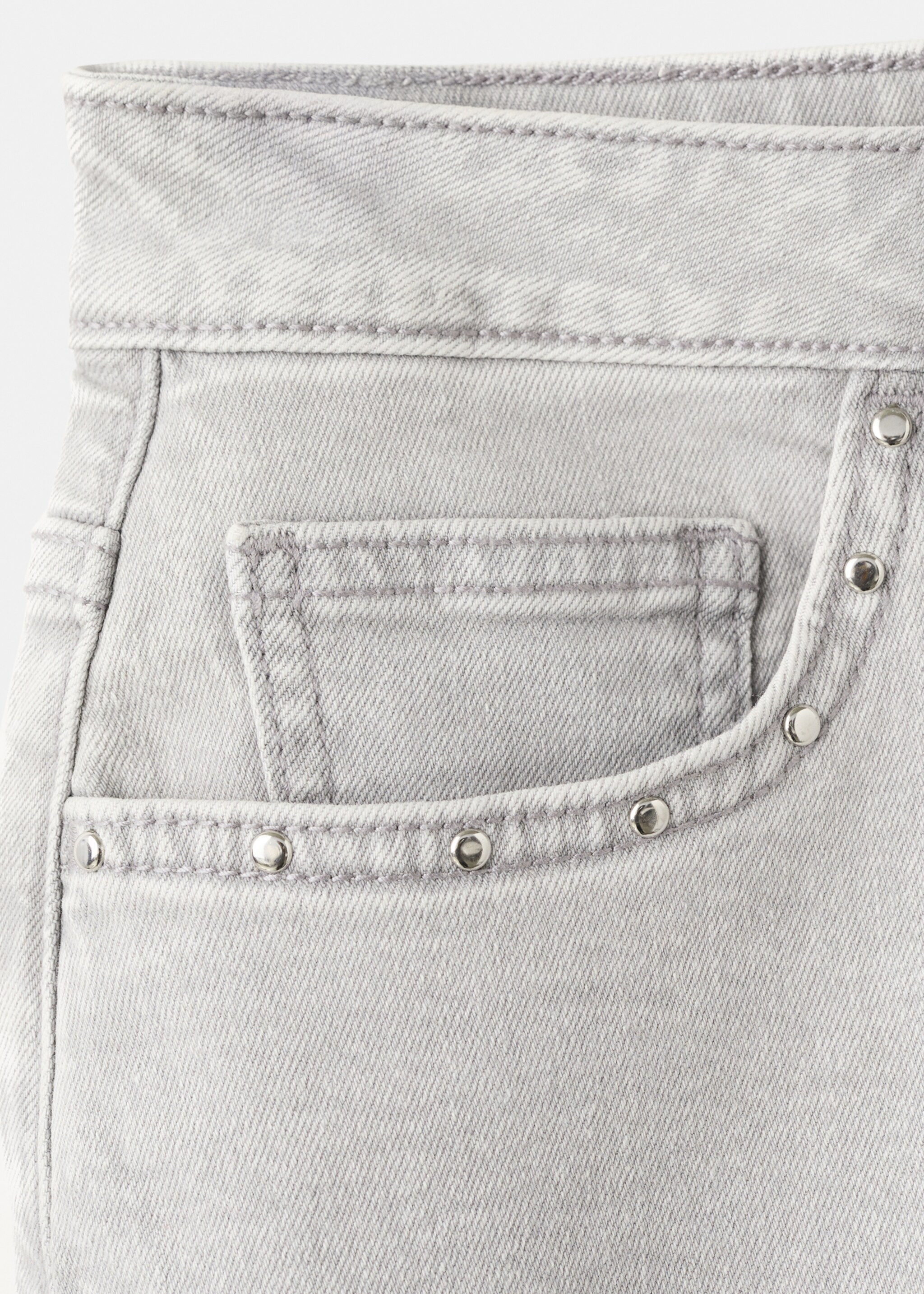 Shorts tatxons - Detall de l'article 0, Gris denim. Ref: 27005950-00.