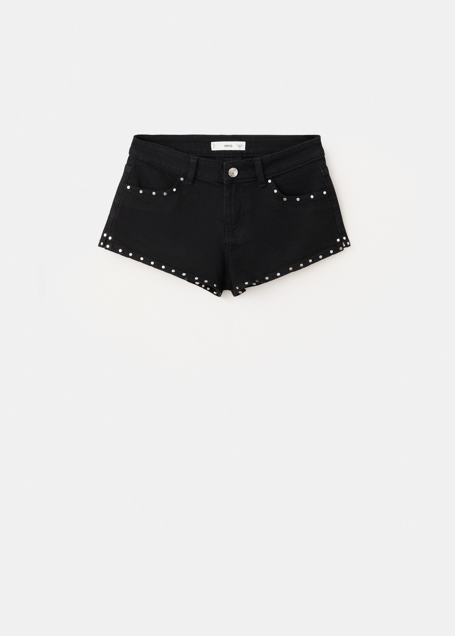 Studded micro shorts - Article without model