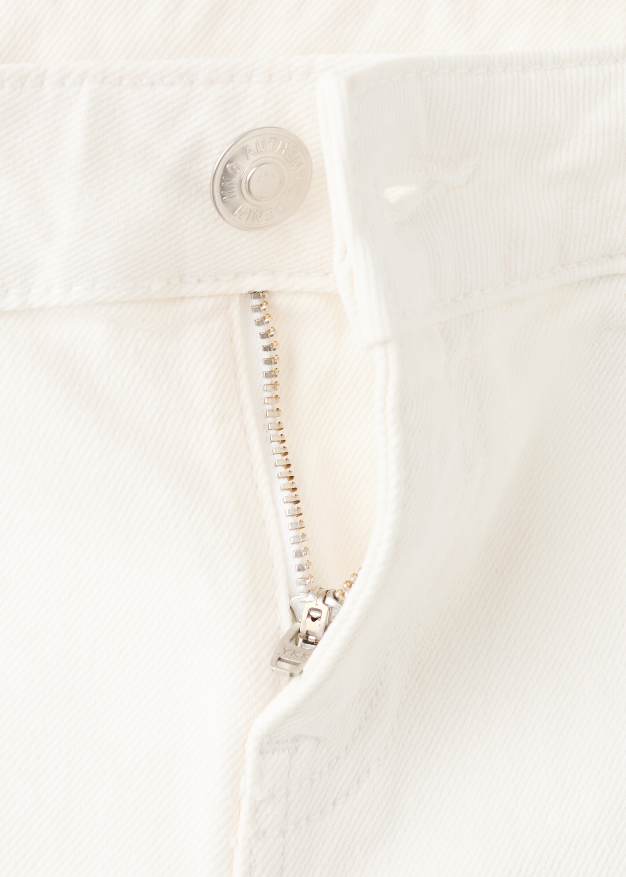 Low-waisted denim shorts - Details of the article 8, Off White. Ref: 27005955-00.