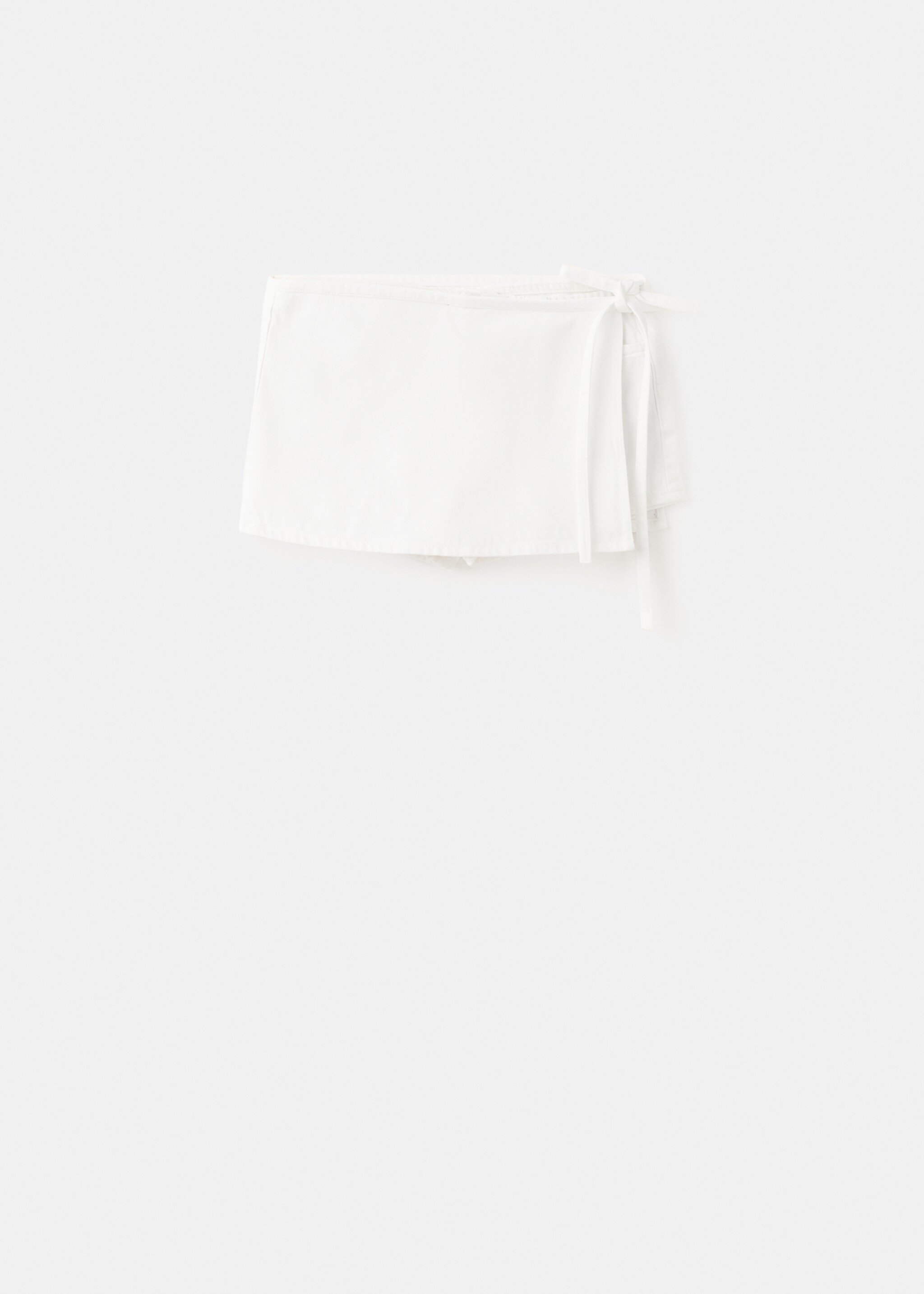 Shorts with removable scarf detail - Article without model, Off White. Ref: 27005968-00.