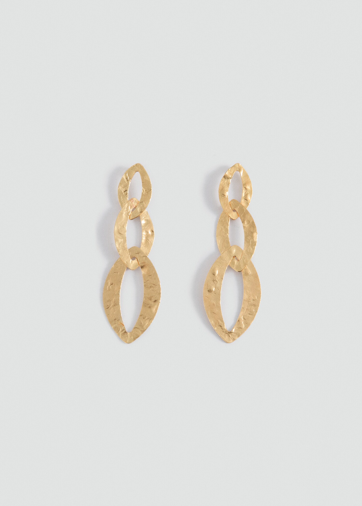 Hoop pendant earrings - Article without model