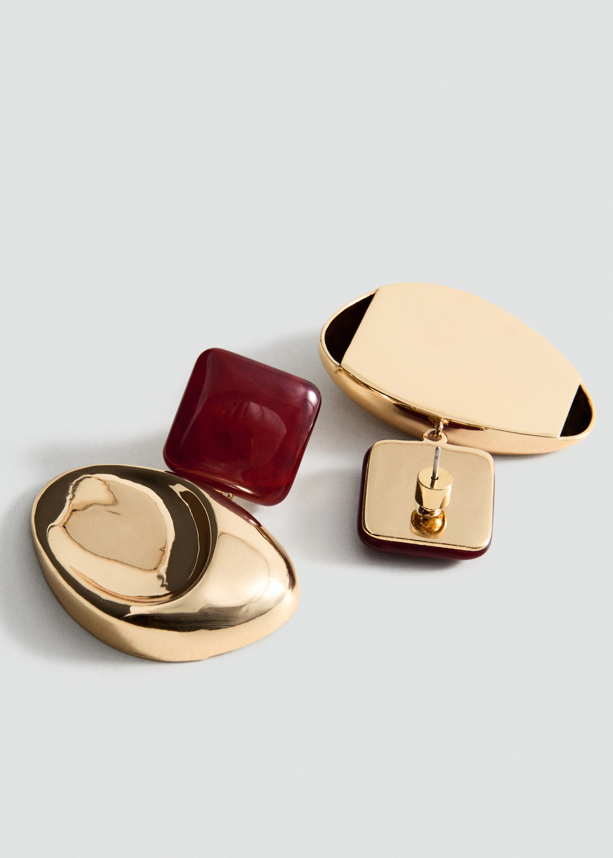 أقراط بدلاية مختلطة - رؤية وسط, ذهبي. Ref: 27006002-00.