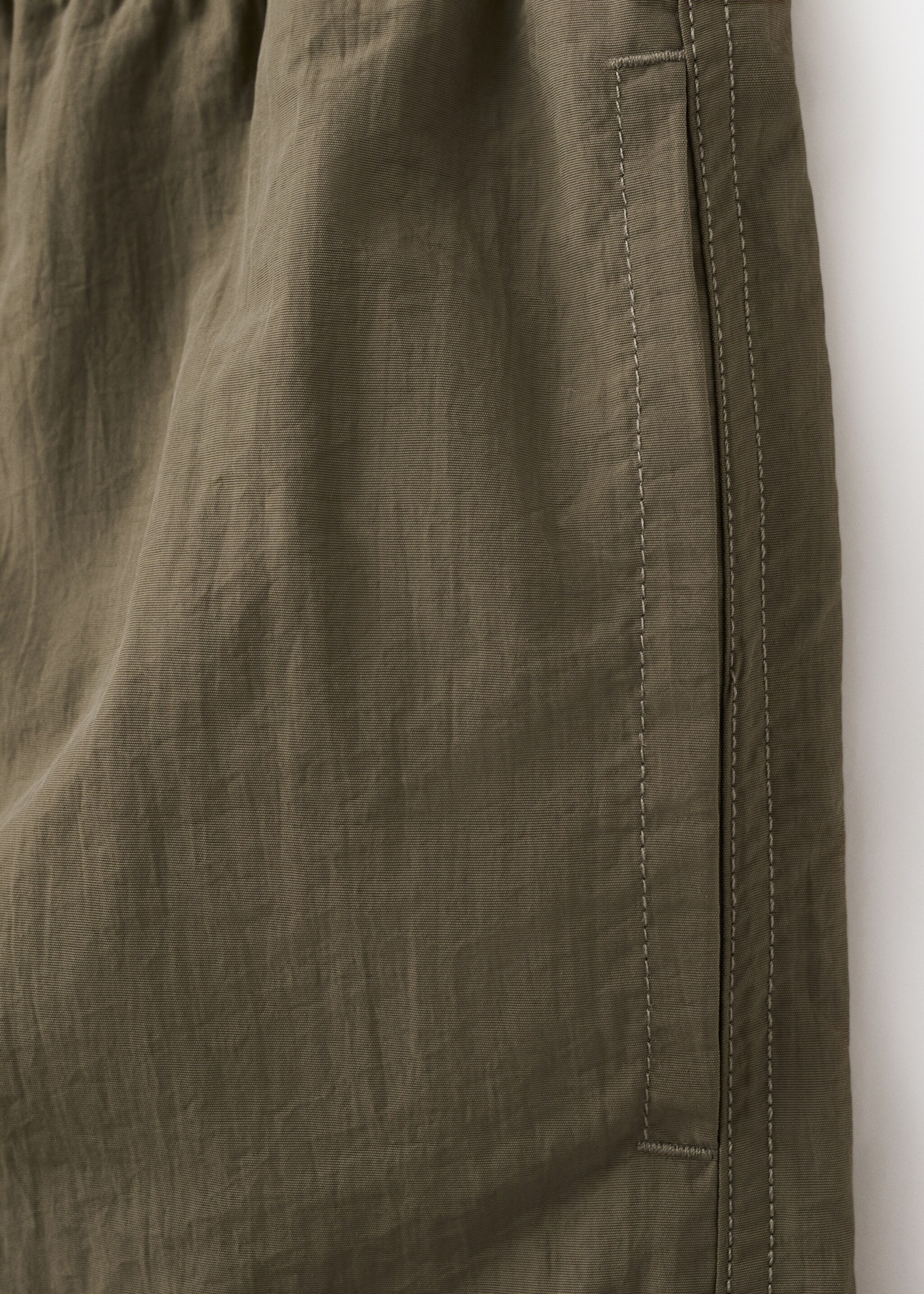 베이직 드로스트링 수영복 - 상품 내역: 0, 카키. Ref: 27006007-00.