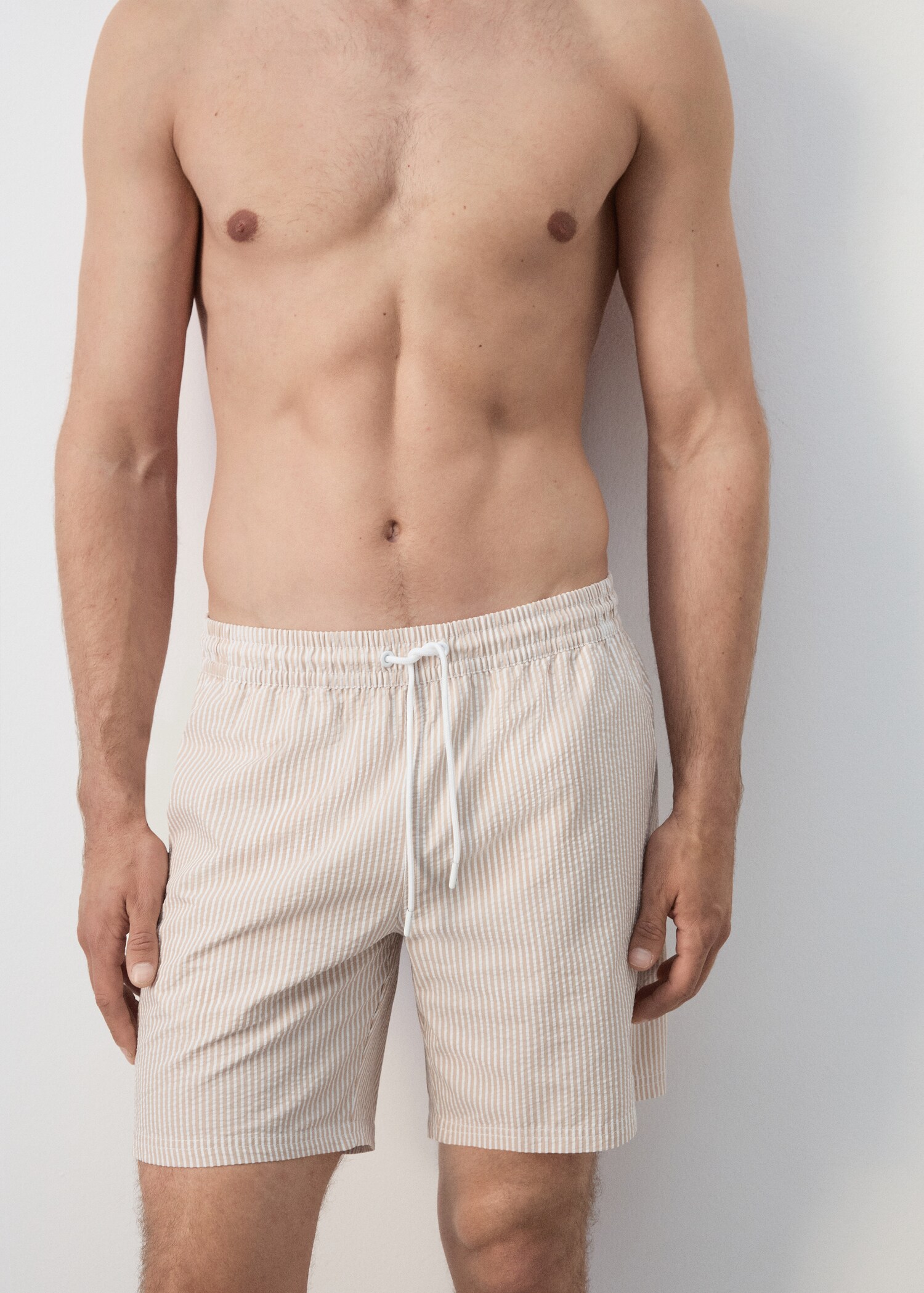 시어서커 수영 트렁크 - 상품 내역: 1