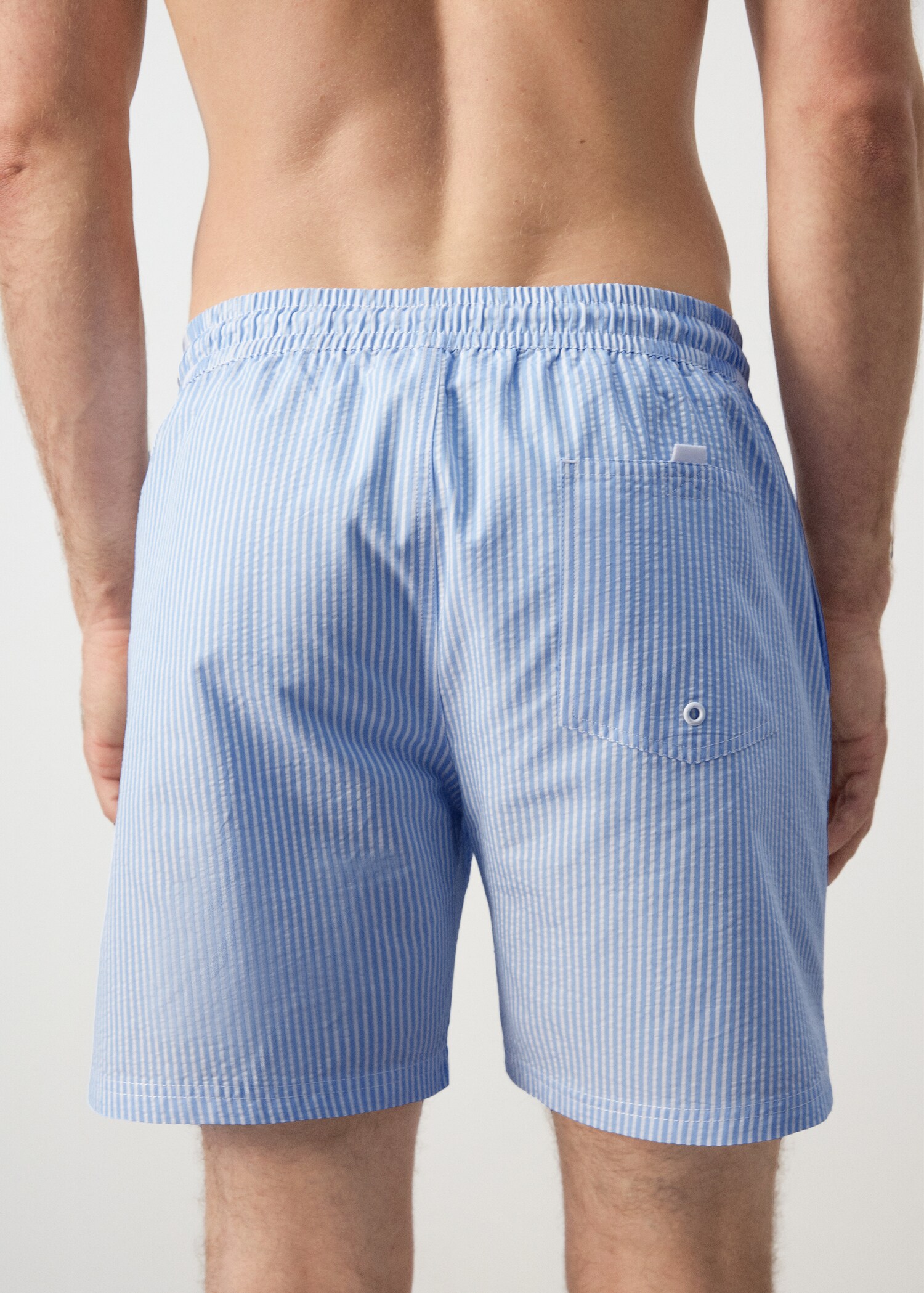 Seersucker swimming trunks - Details of the article 6