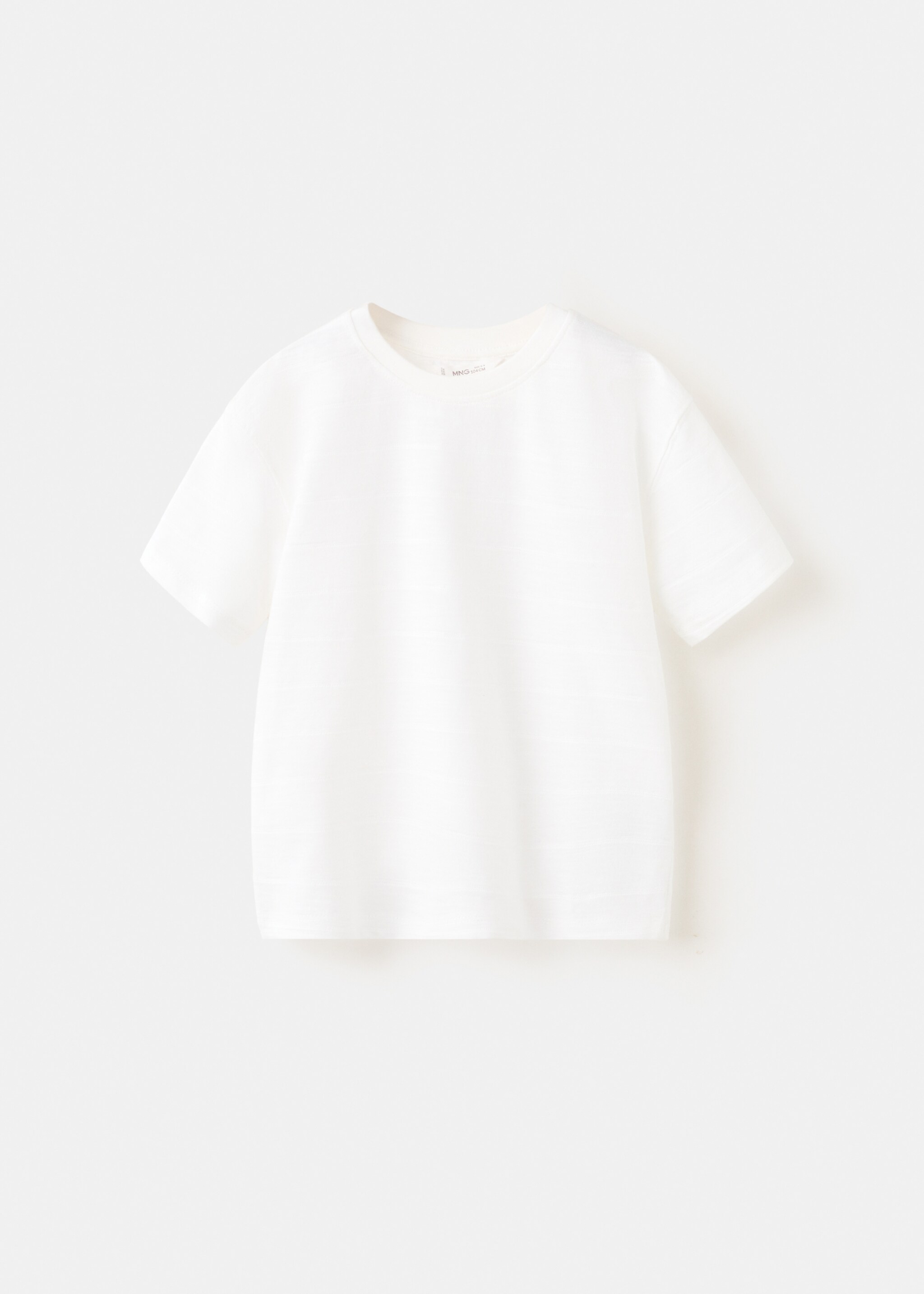 T-shirt básica algodão - Artigo sem modelo, Branco. Ref: 27006350-00.