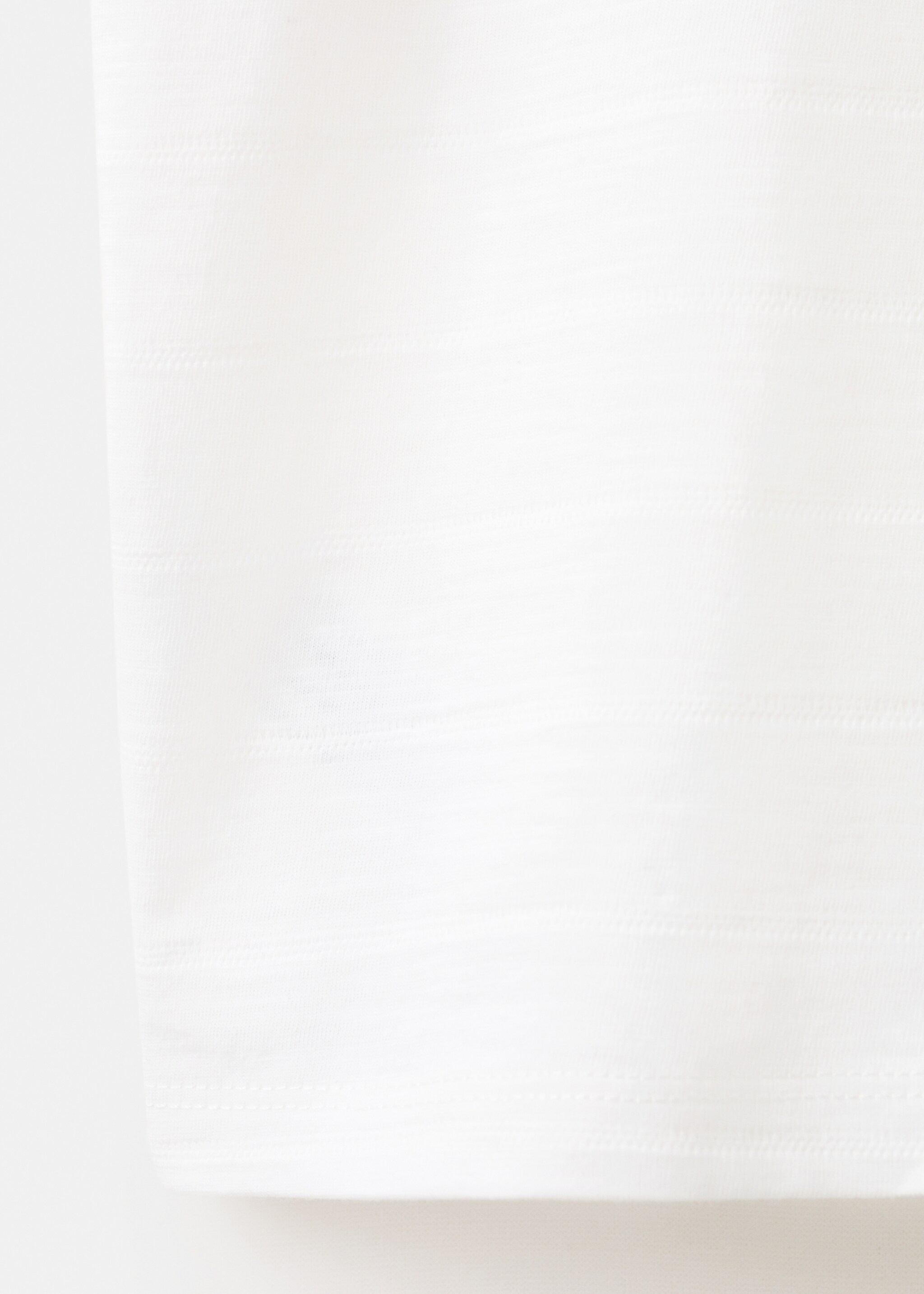 T-shirt básica algodão - Pormenor do artigo 0, Branco. Ref: 27006350-00.