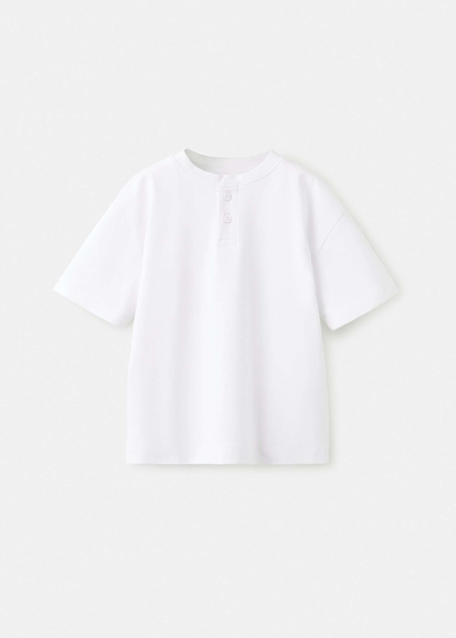 T-shirt algodão botões - Artigo sem modelo