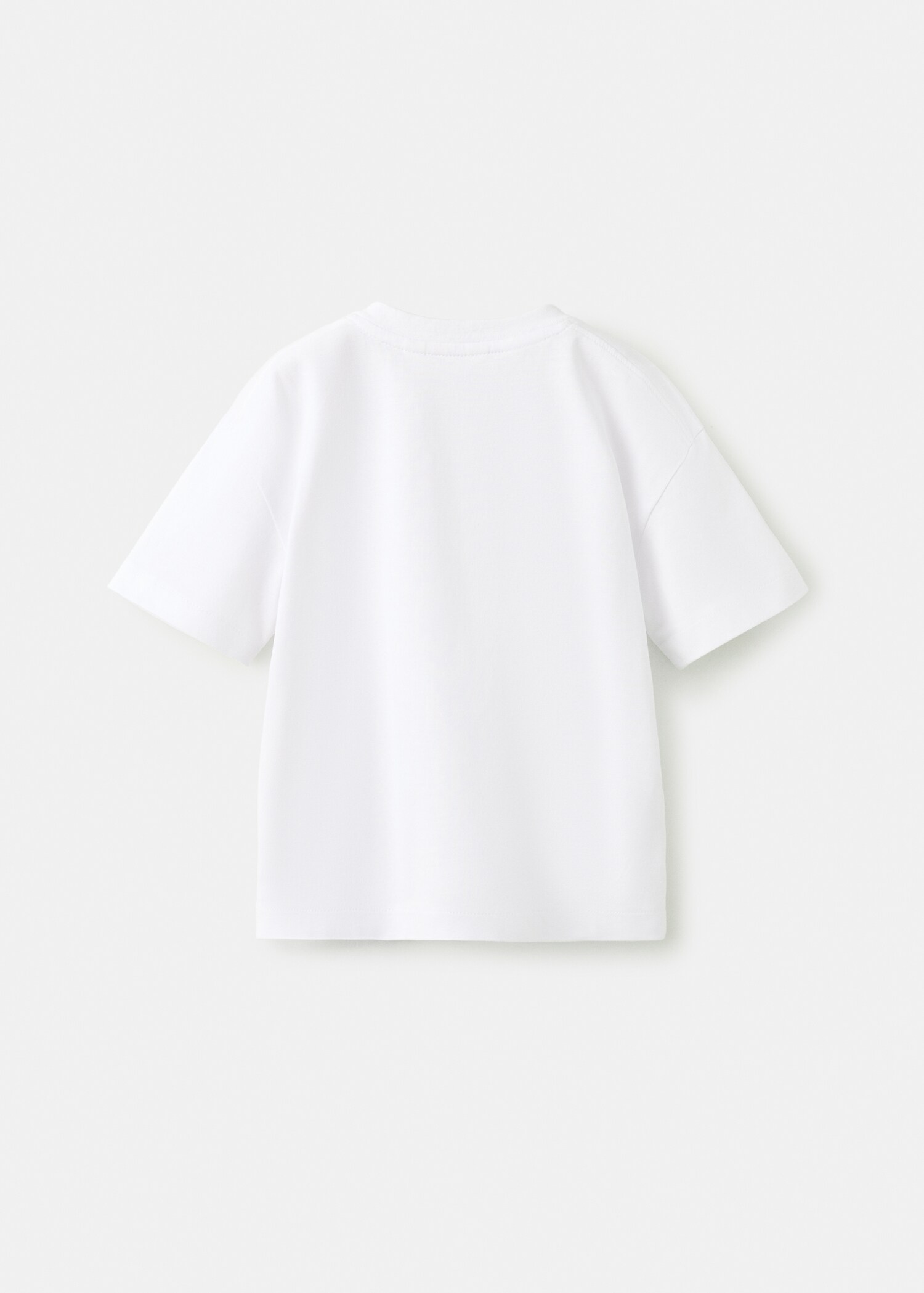 T-shirt algodão botões - Verso do artigo