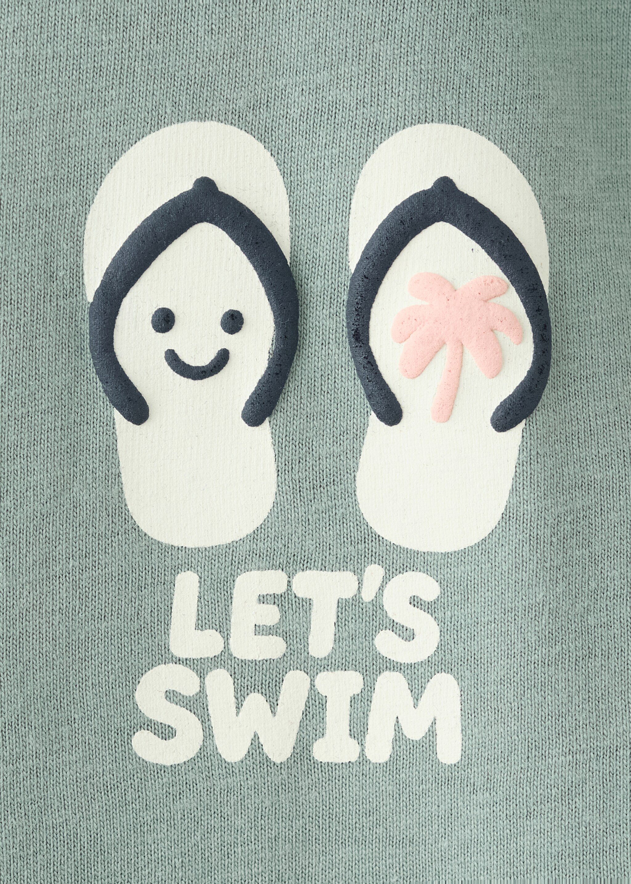 Бавовняна футболка з принтом - Детальніше про товар 8, Лісова зелень. Ref: 27006355-00.