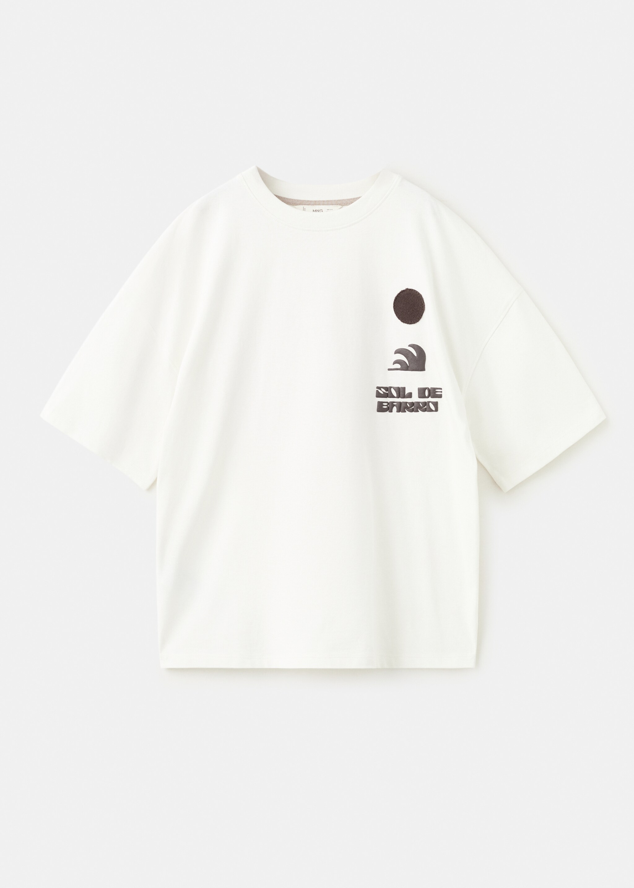 تي شيرت من مزيج القطن بطبعة - منتج دون نموذج, سكري. Ref: 27006359-00.