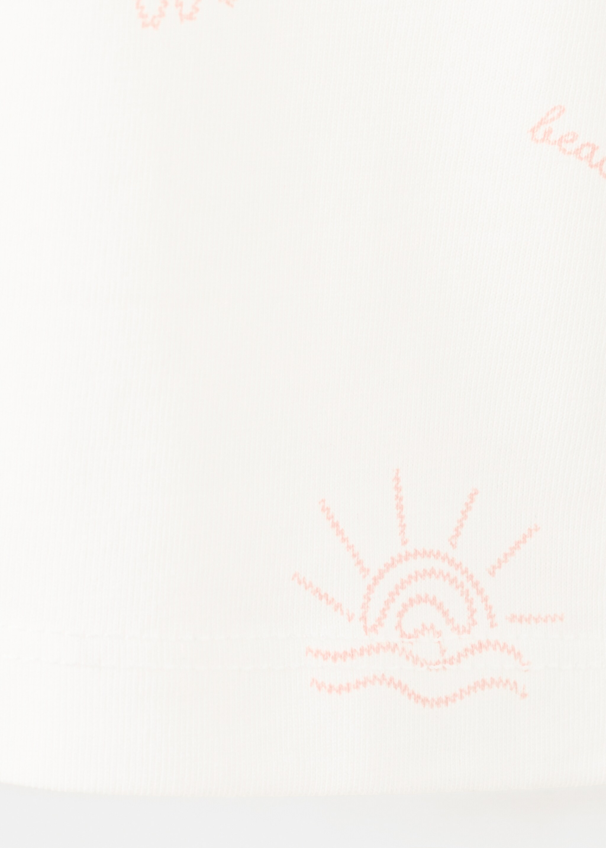 T-shirt with printed details - Details of the article 8, Off White. Ref: 27006360-00.