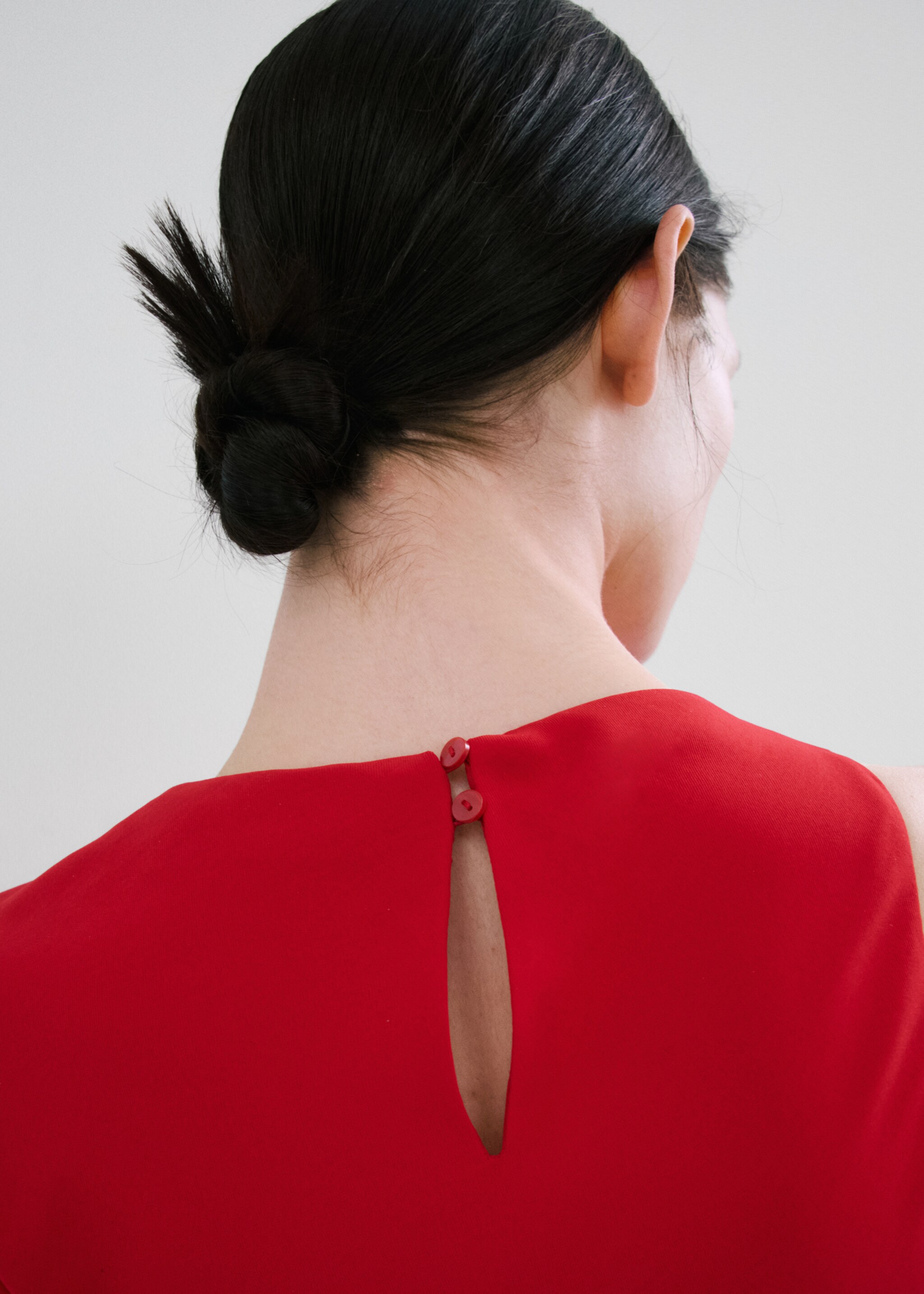 Dress taly - Details of the article 6, Red. Ref: 27006362-00.