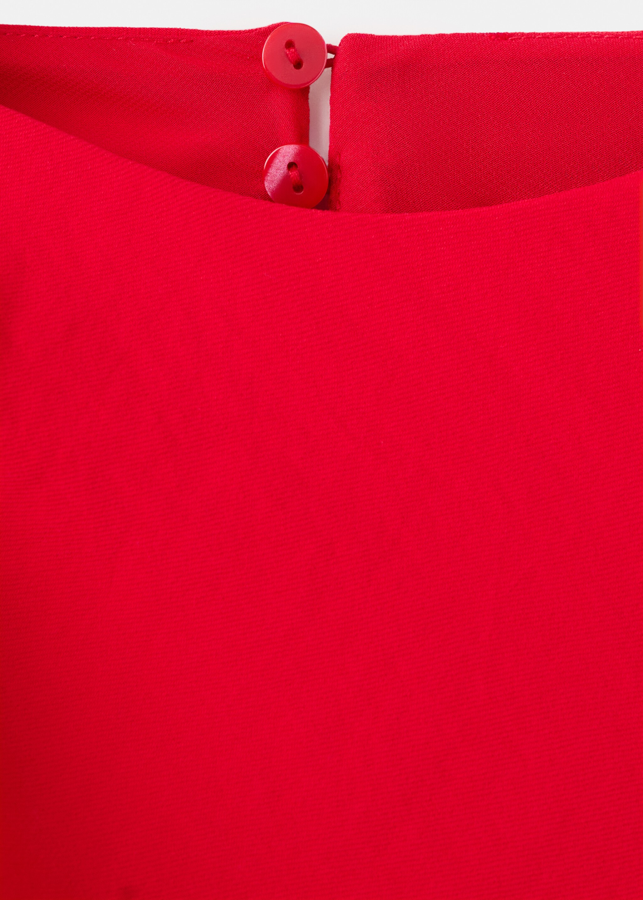 Dress taly - Details of the article 8, Red. Ref: 27006362-00.