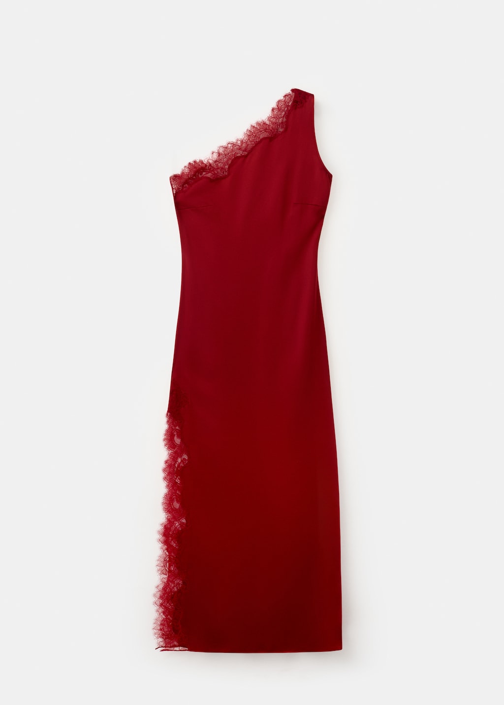Asymmetrical dress with scarf - image 2