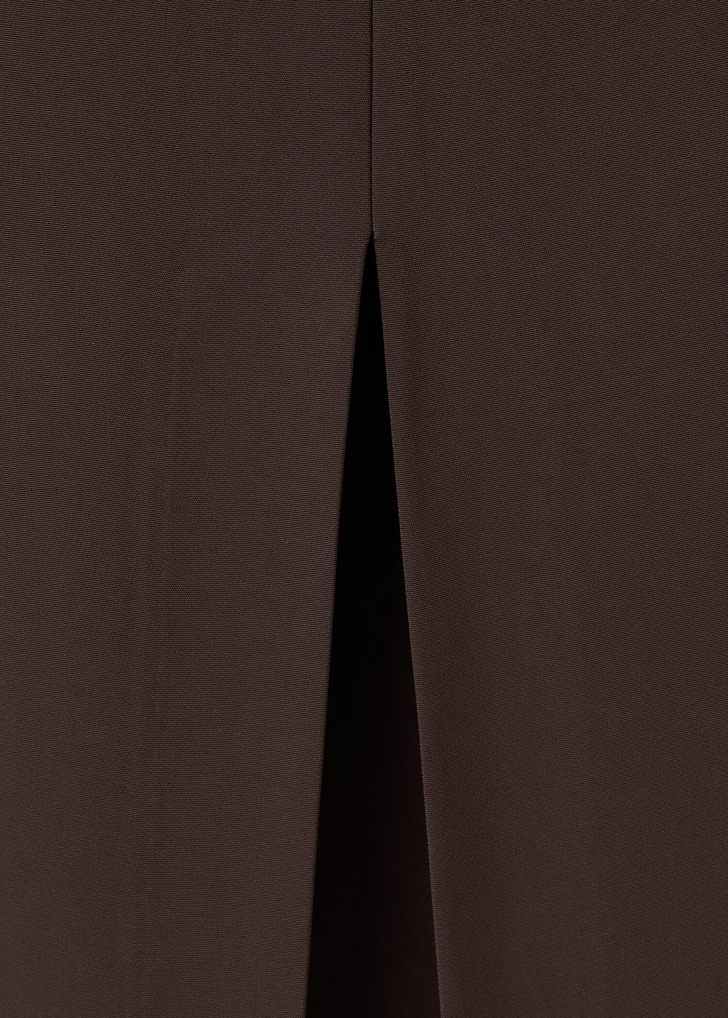 Off-the-shoulder dress with slit detail - Details of the article 0