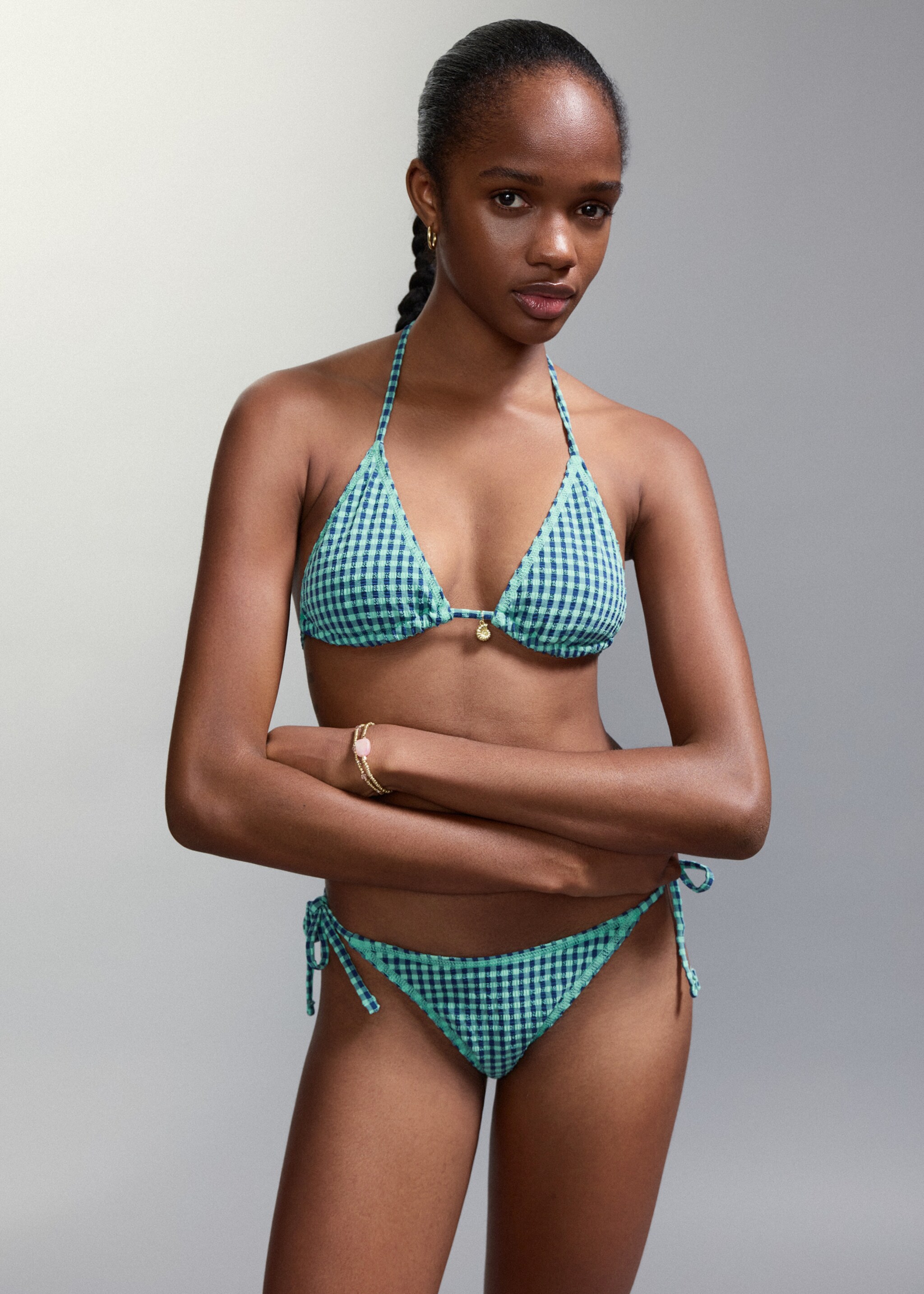 Bikini bea - Medium plane, Turquoise. Ref: 27006716-00.