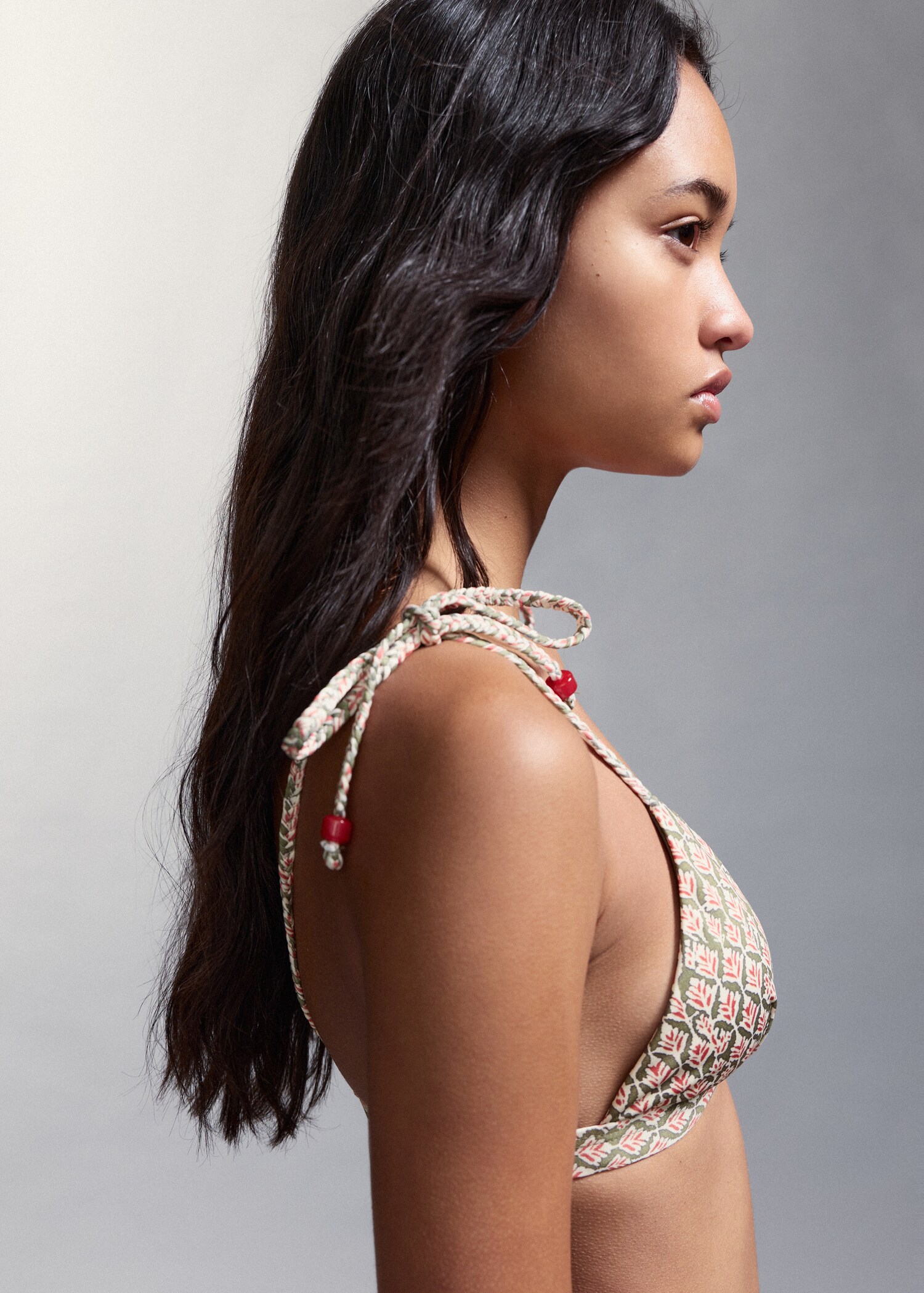 Biquíni estampado com cuequinha clássica - Pormenor do artigo 6