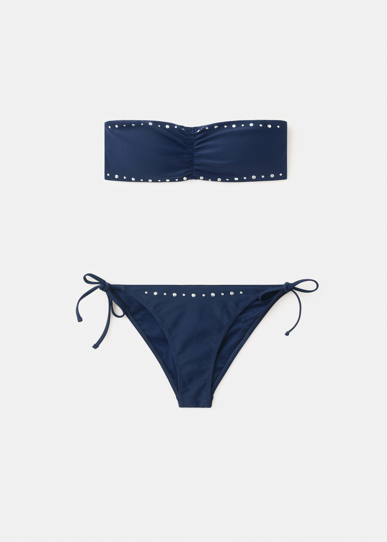 Bandeau bikini with mid-rise briefs - Article without model