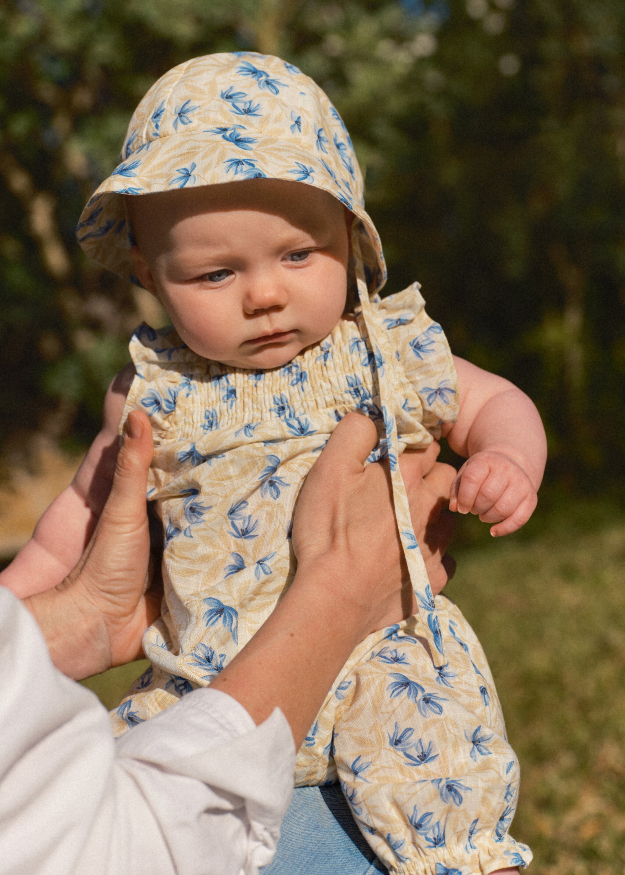 Bucket print hat - Details of the article 5, Yellow. Ref: 27006728-00.