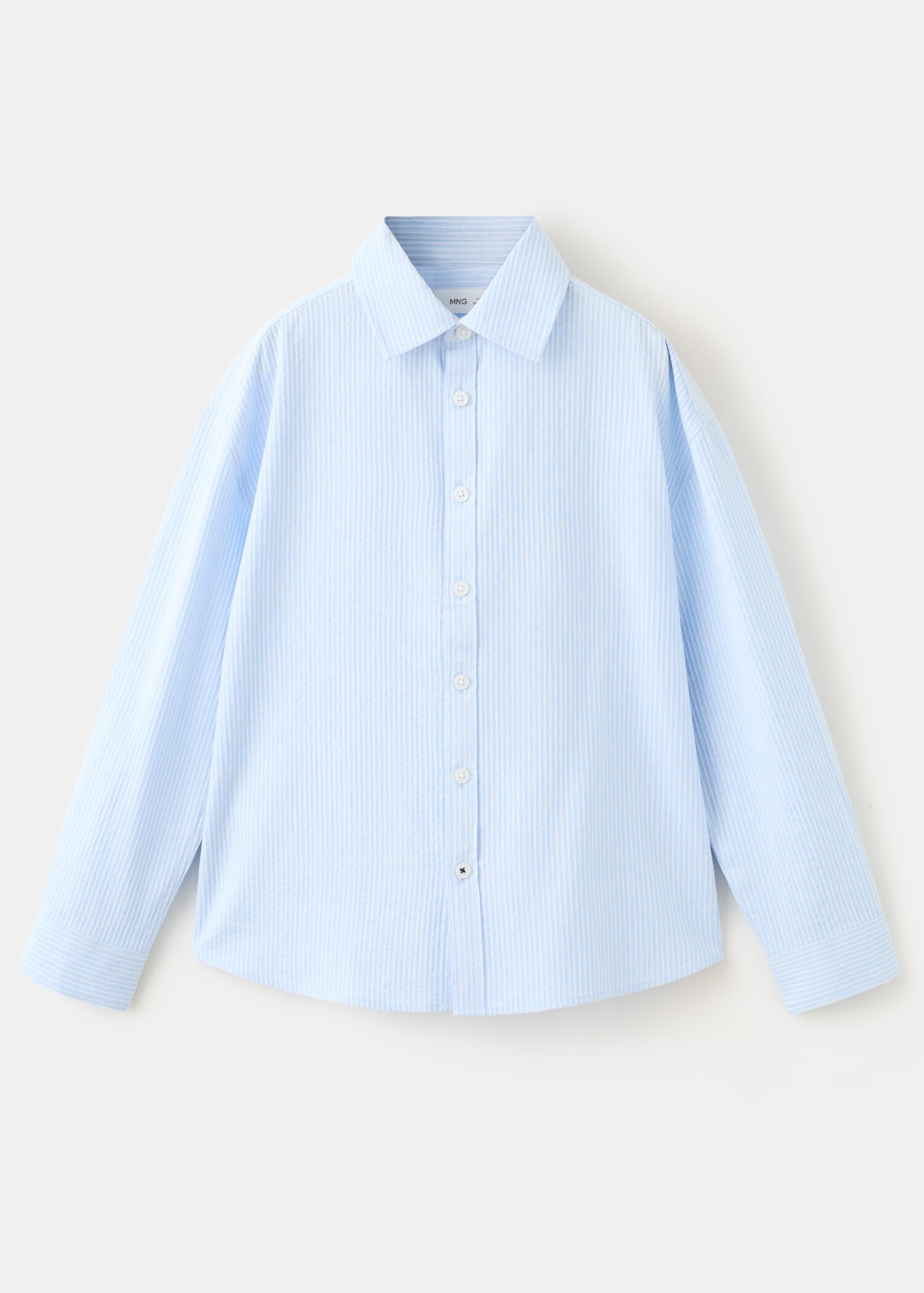 100% cotton striped shirt - Article without model