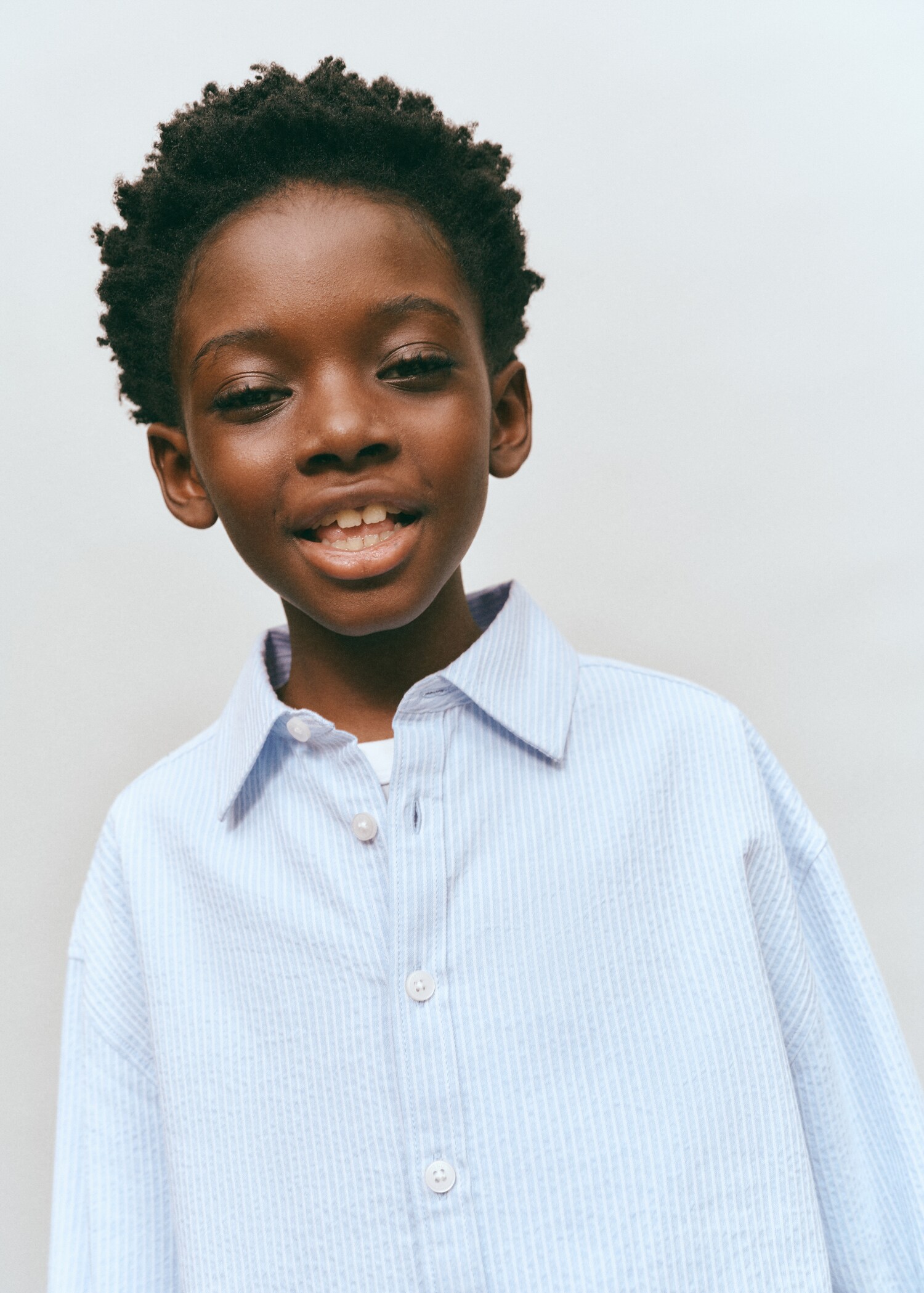 100% cotton striped shirt - Details of the article 4